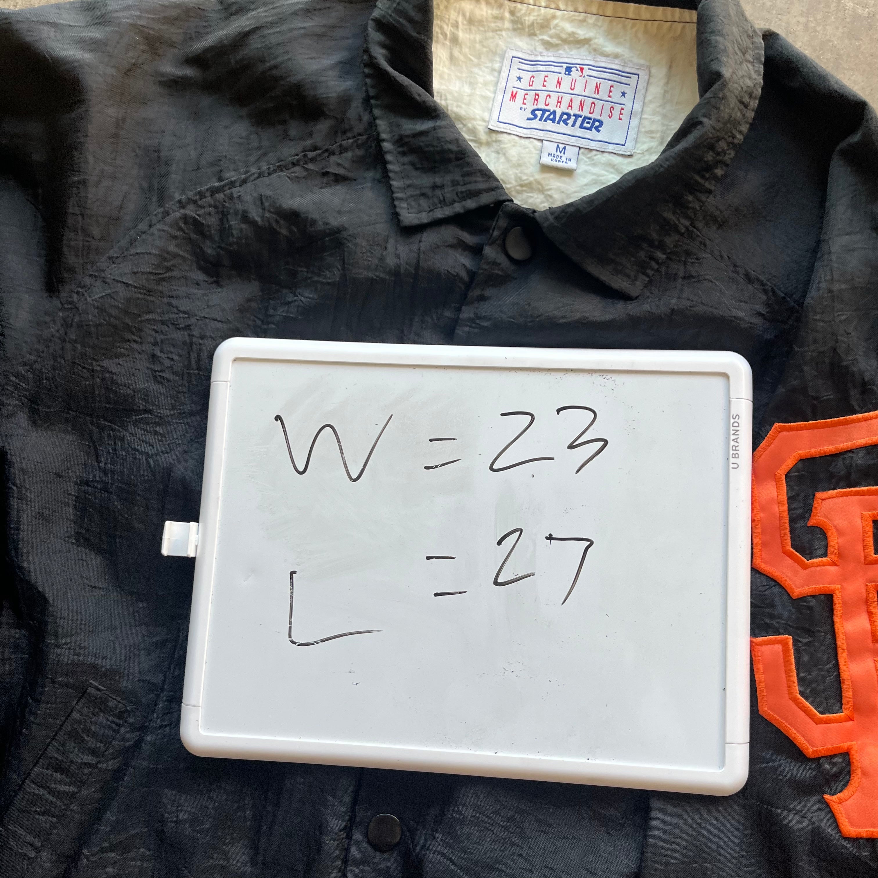 M 90s San Francisco Giants Starter Jacket