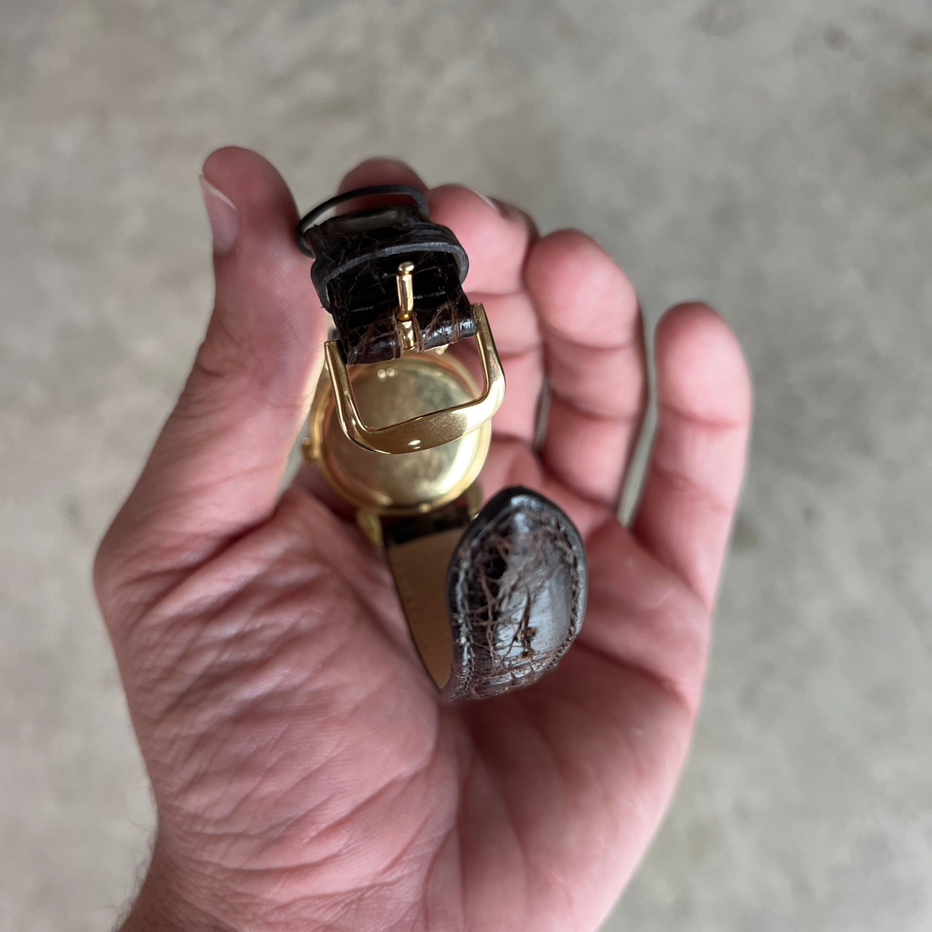 Yellow Gold Movado Triple Calendar c. 1960