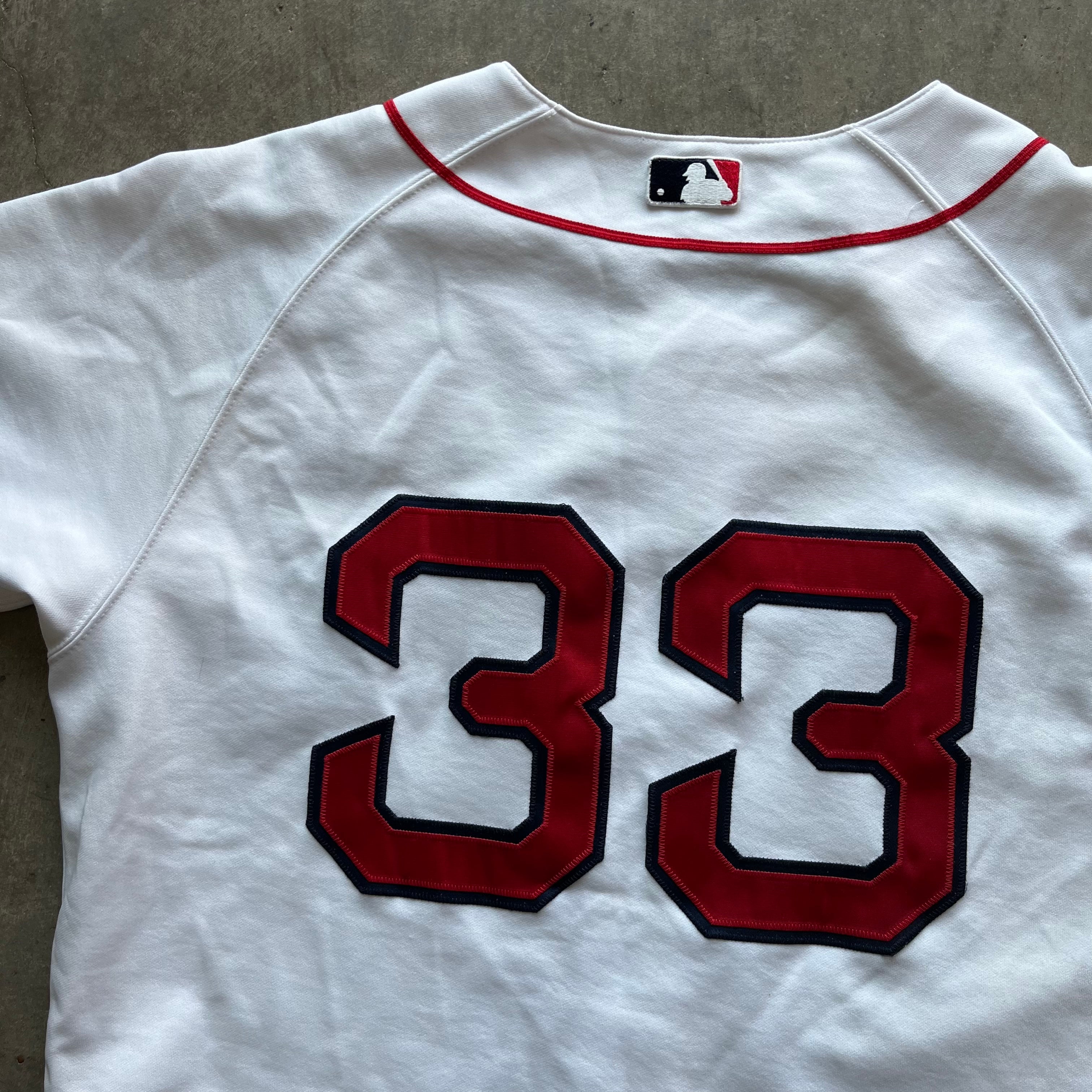 L Red Sox Varitek Jersey