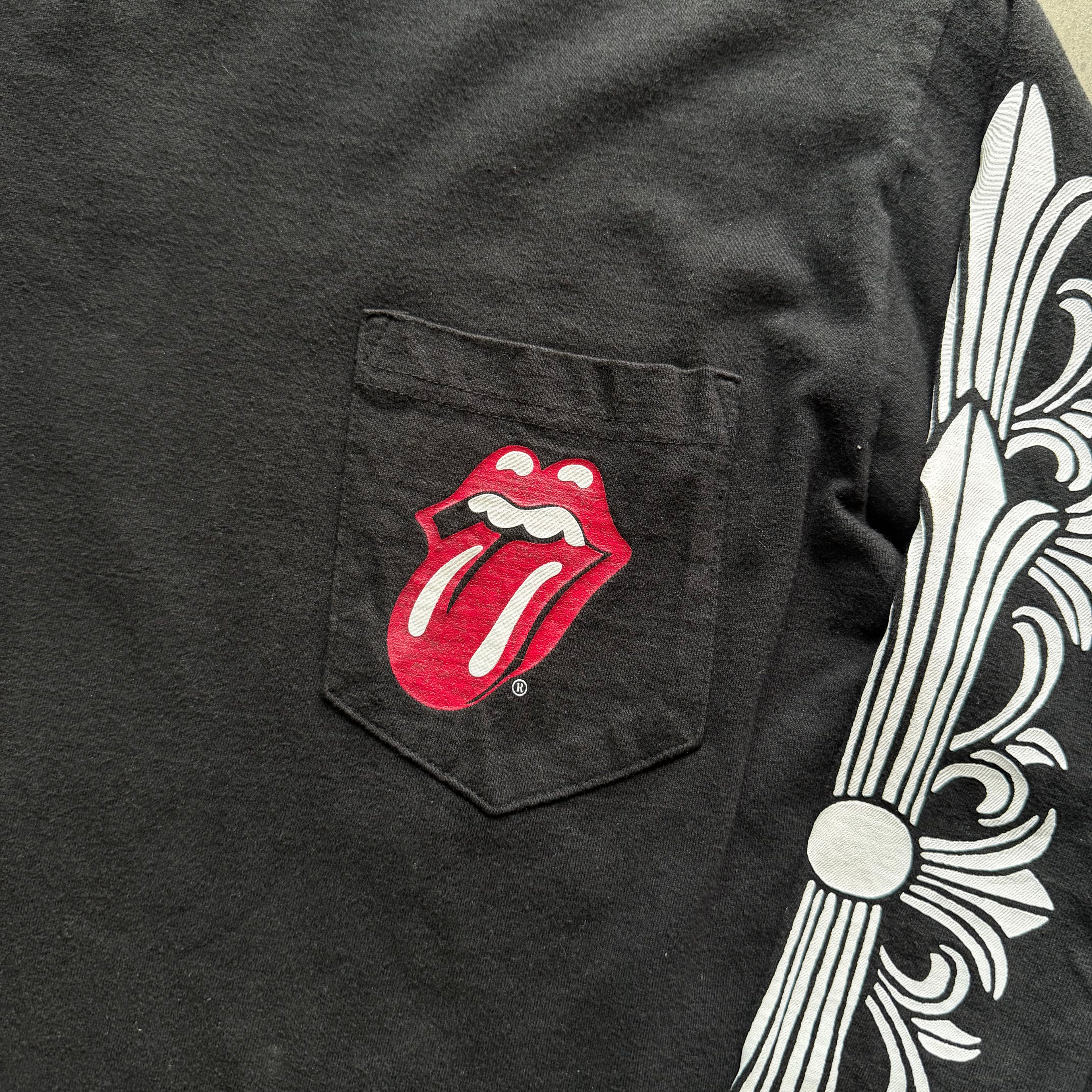 L Vintage Chrome Hearts Rolling Stones Longsleeve