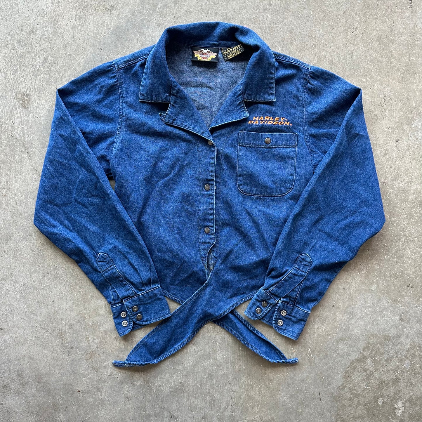 XS 90s Women’s Harley Button Up