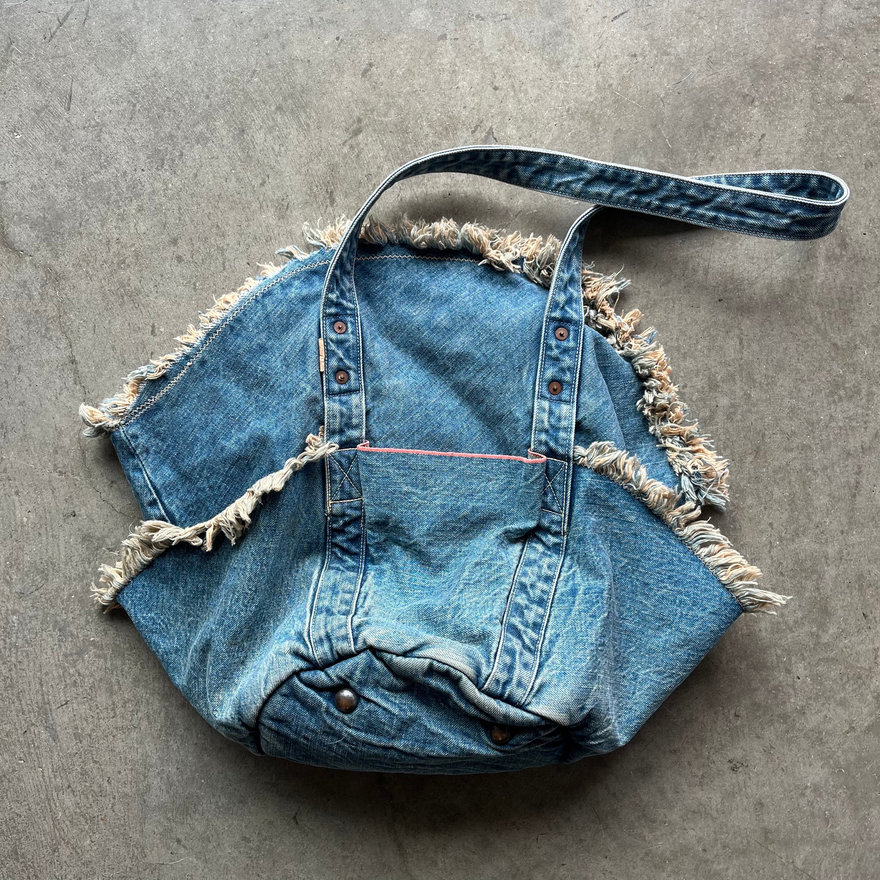 Kapital Denim Tote Bag