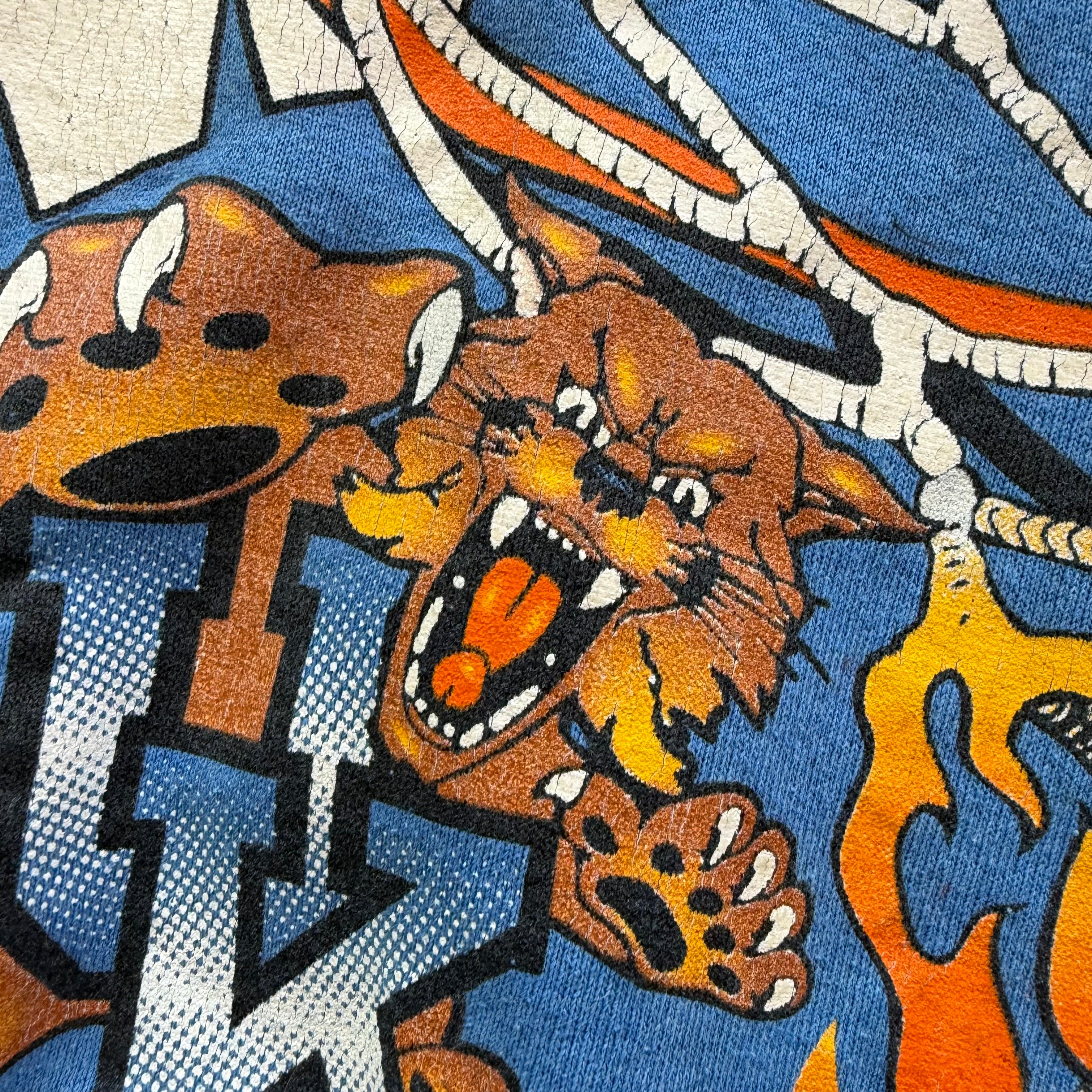L 90s Kentucky Basketball Crewneck