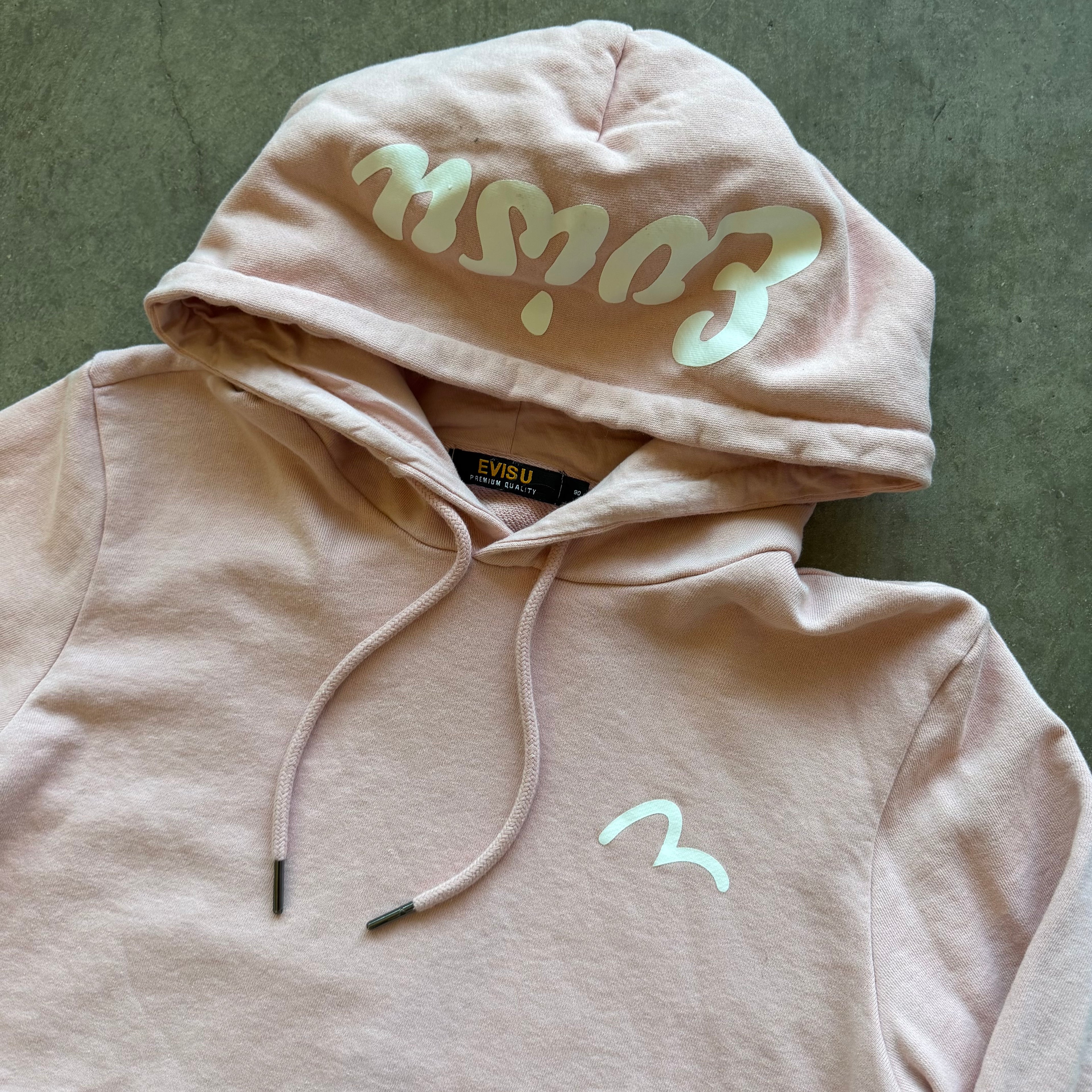 S Pink Evisu Hoodie