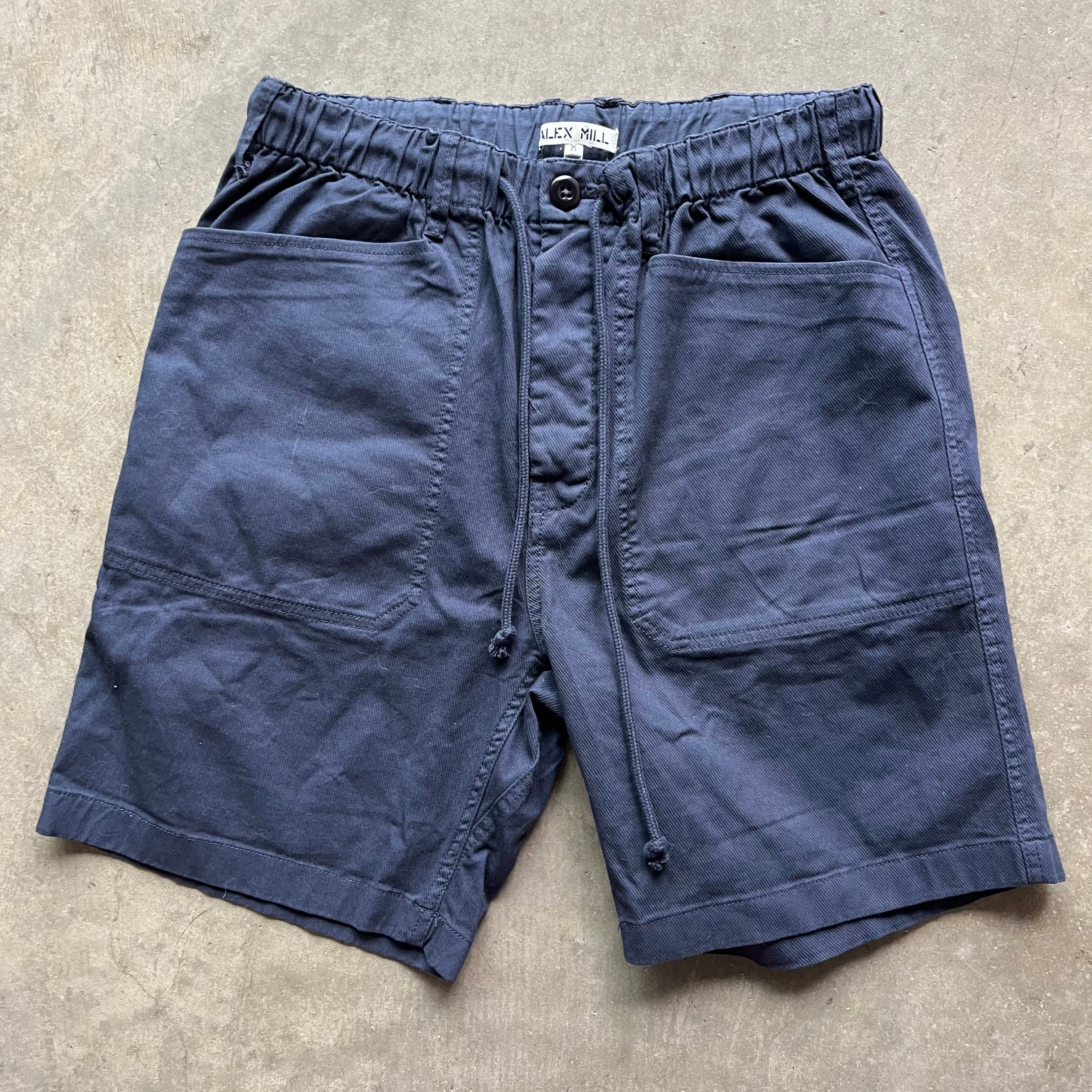 M Navy Alex Mill Shorts