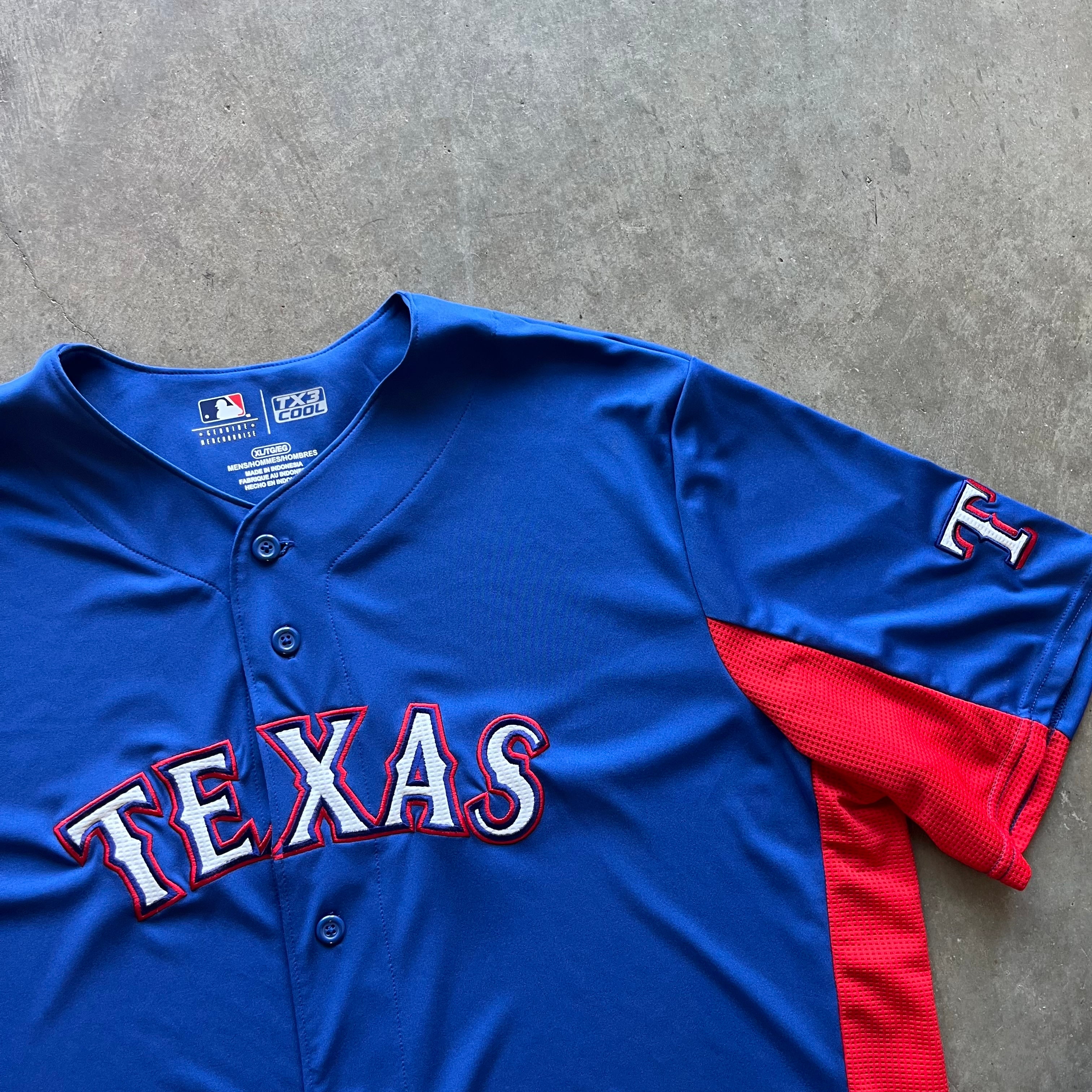XL 00s Texas Rangers Jersey