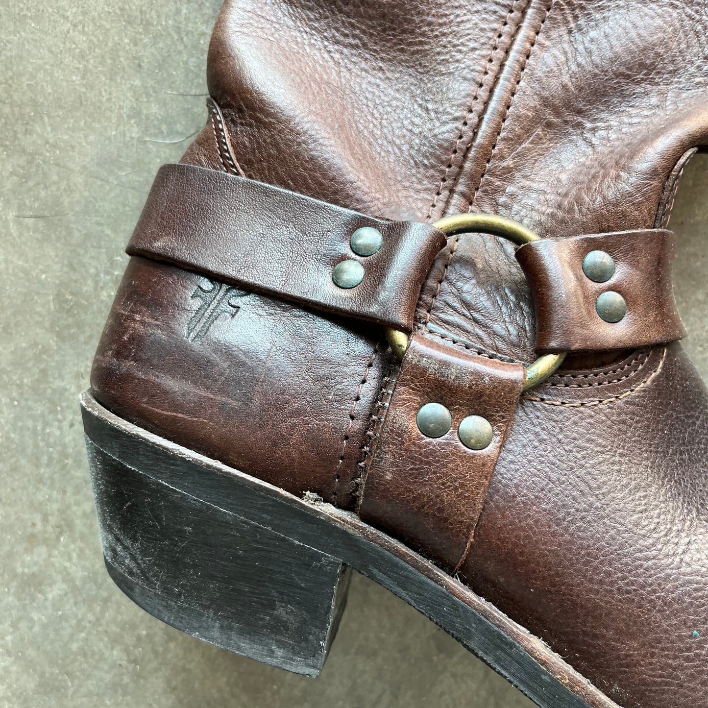 10 Used Frye Buckle Boots