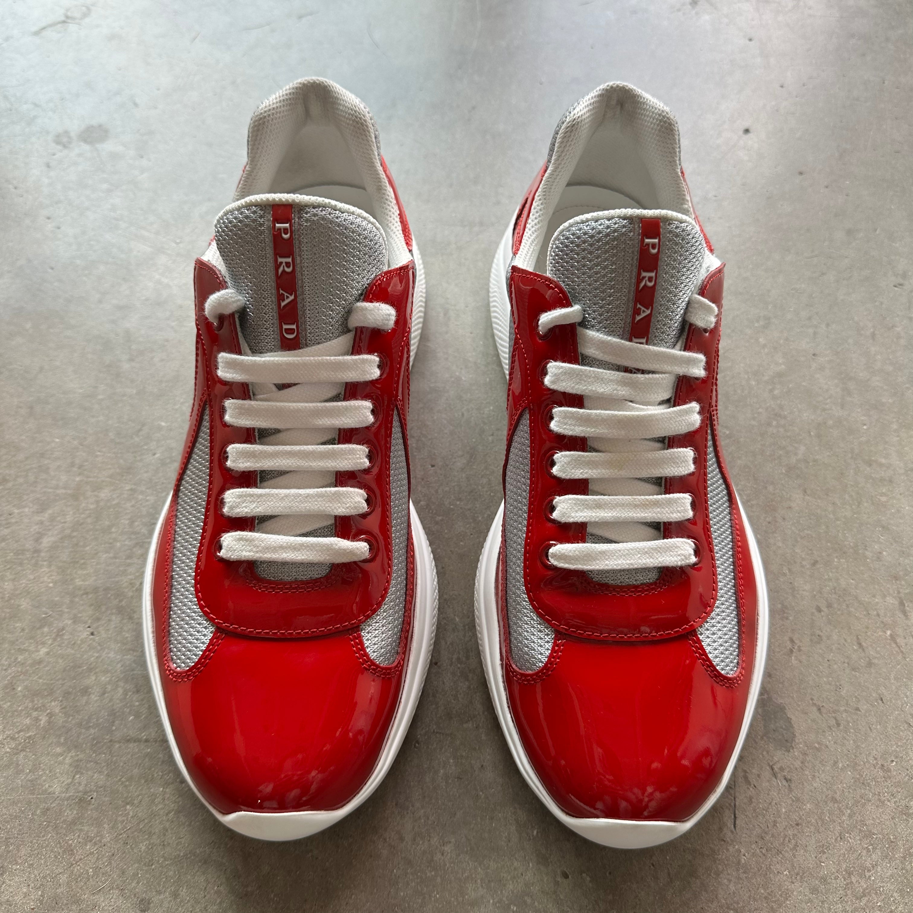 10 Used Red/White Prada Cup