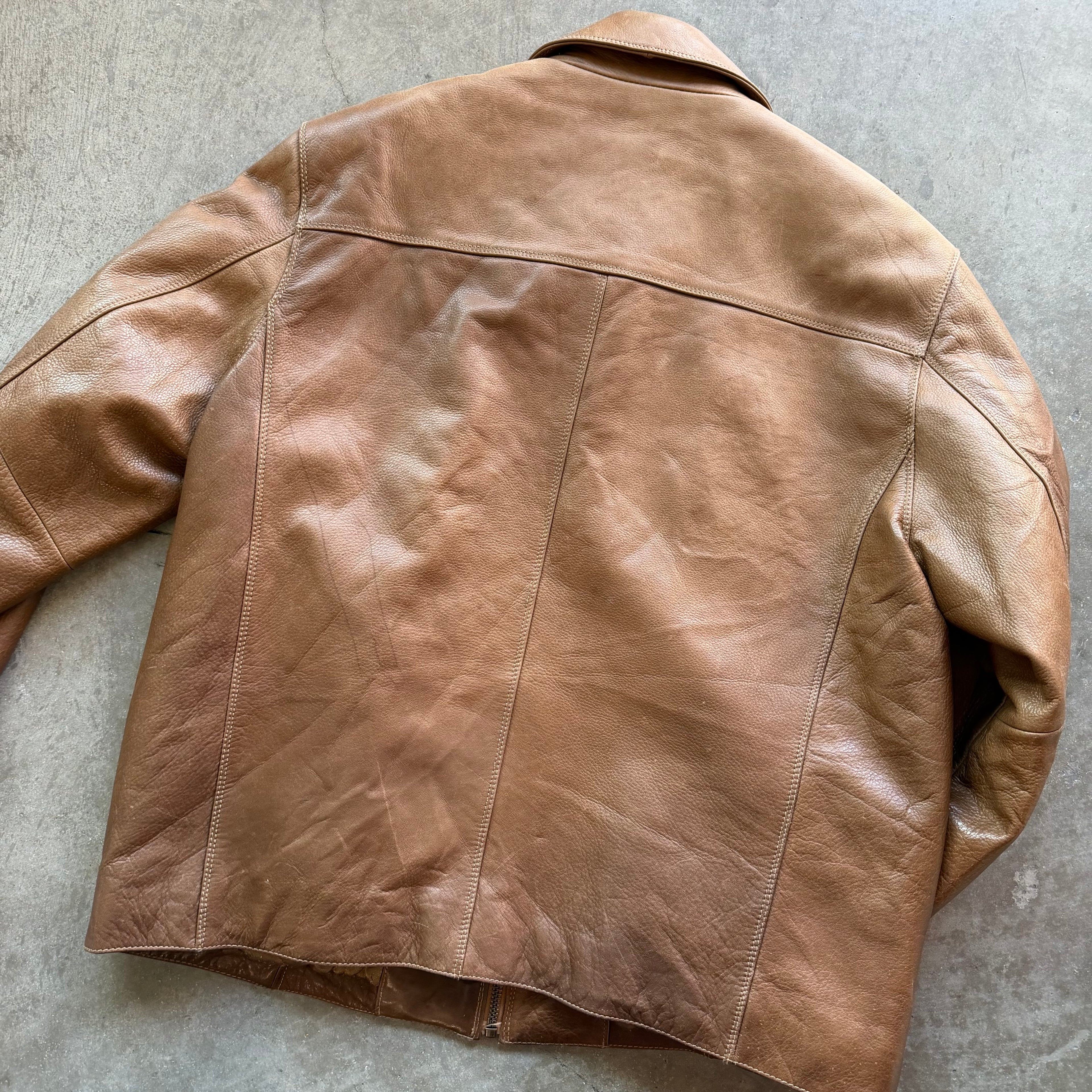 L 00s Marc New York Leather Jacket
