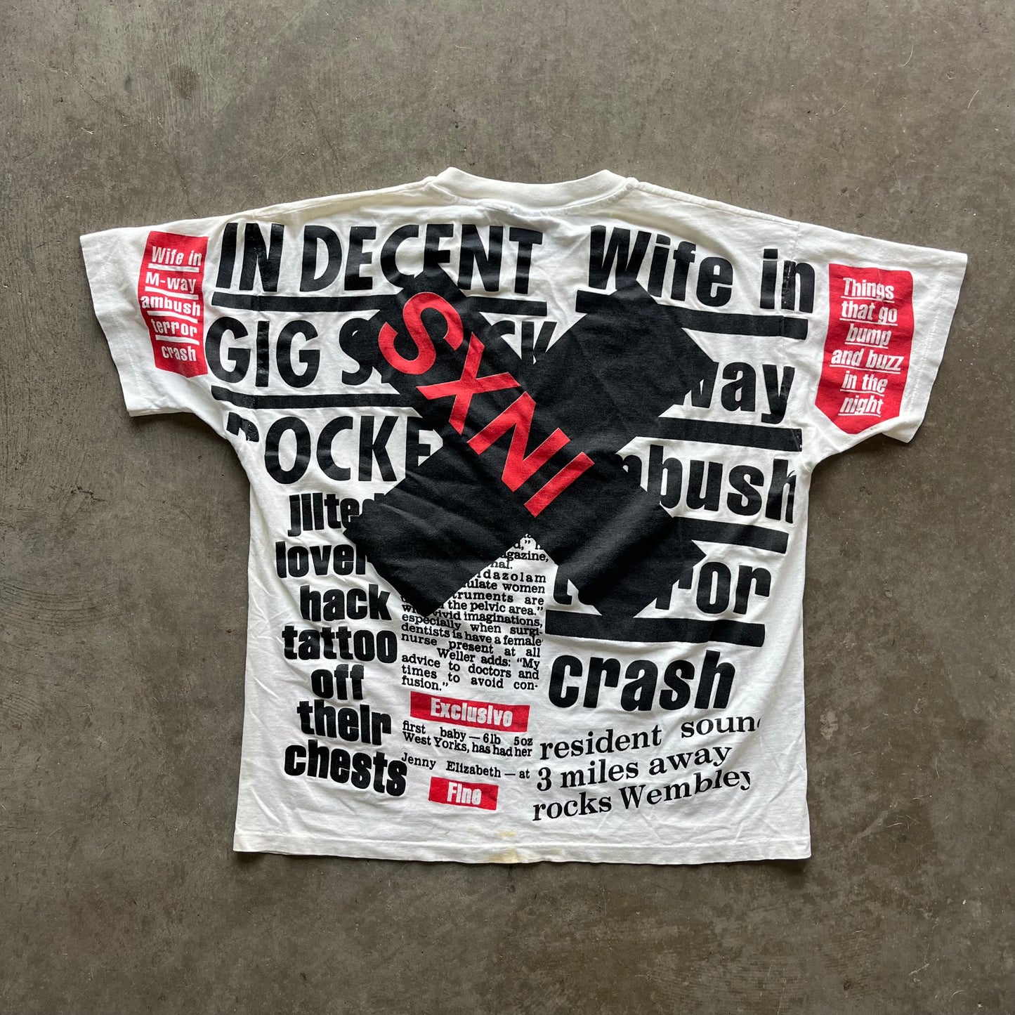 XL 90s INXS Concert Tee