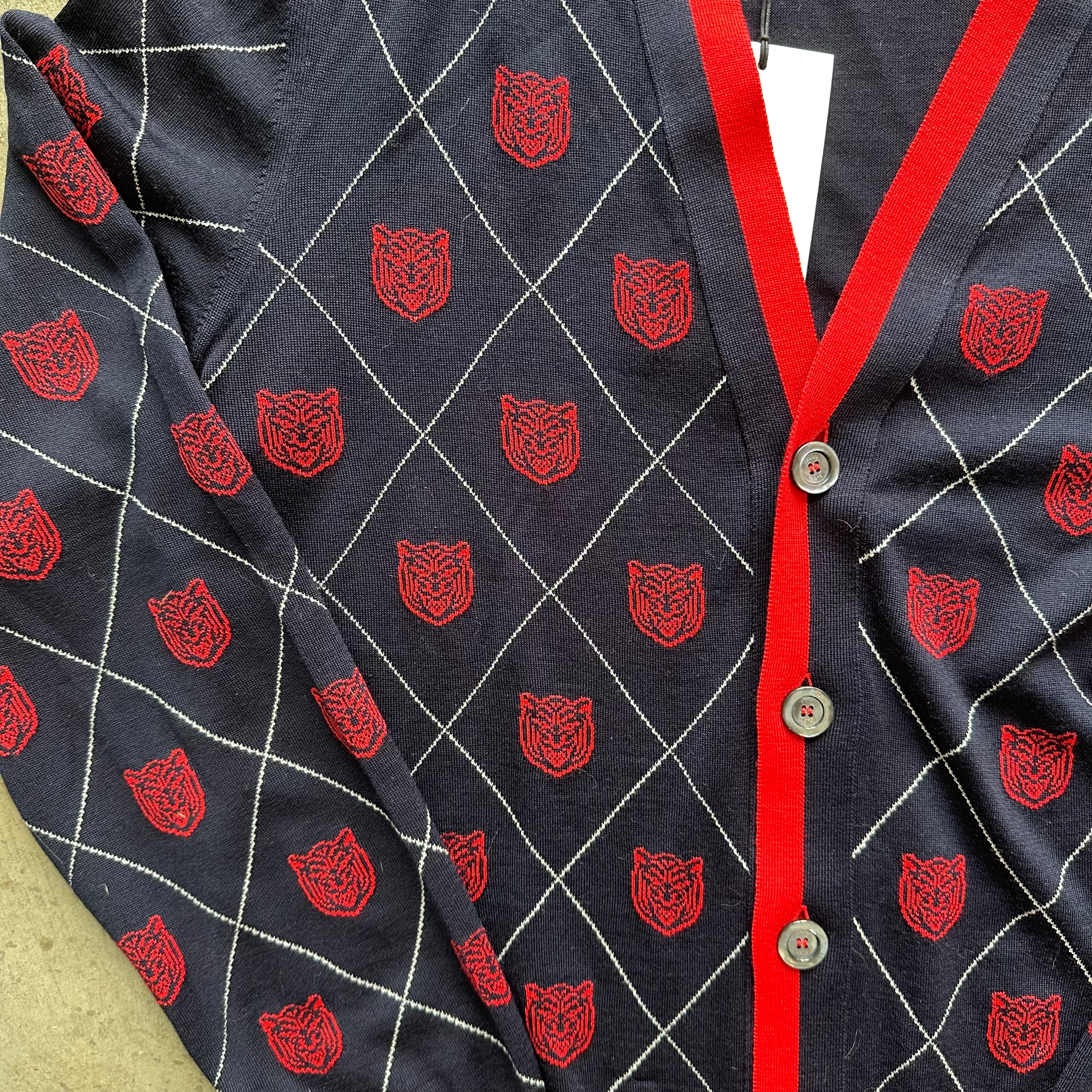 L Gucci Tiger Cardigan