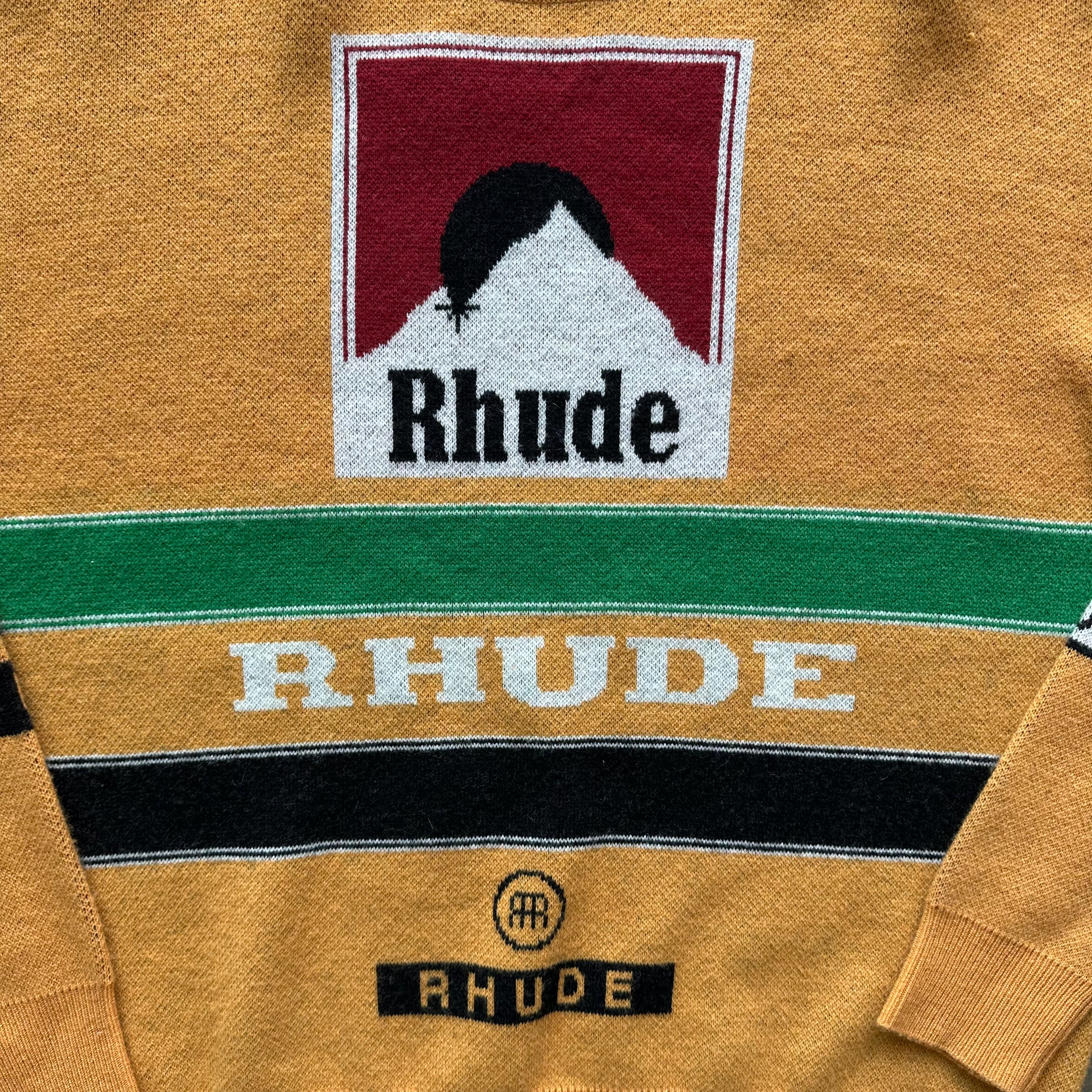 XL Rhude Intarsia Knit Sweater