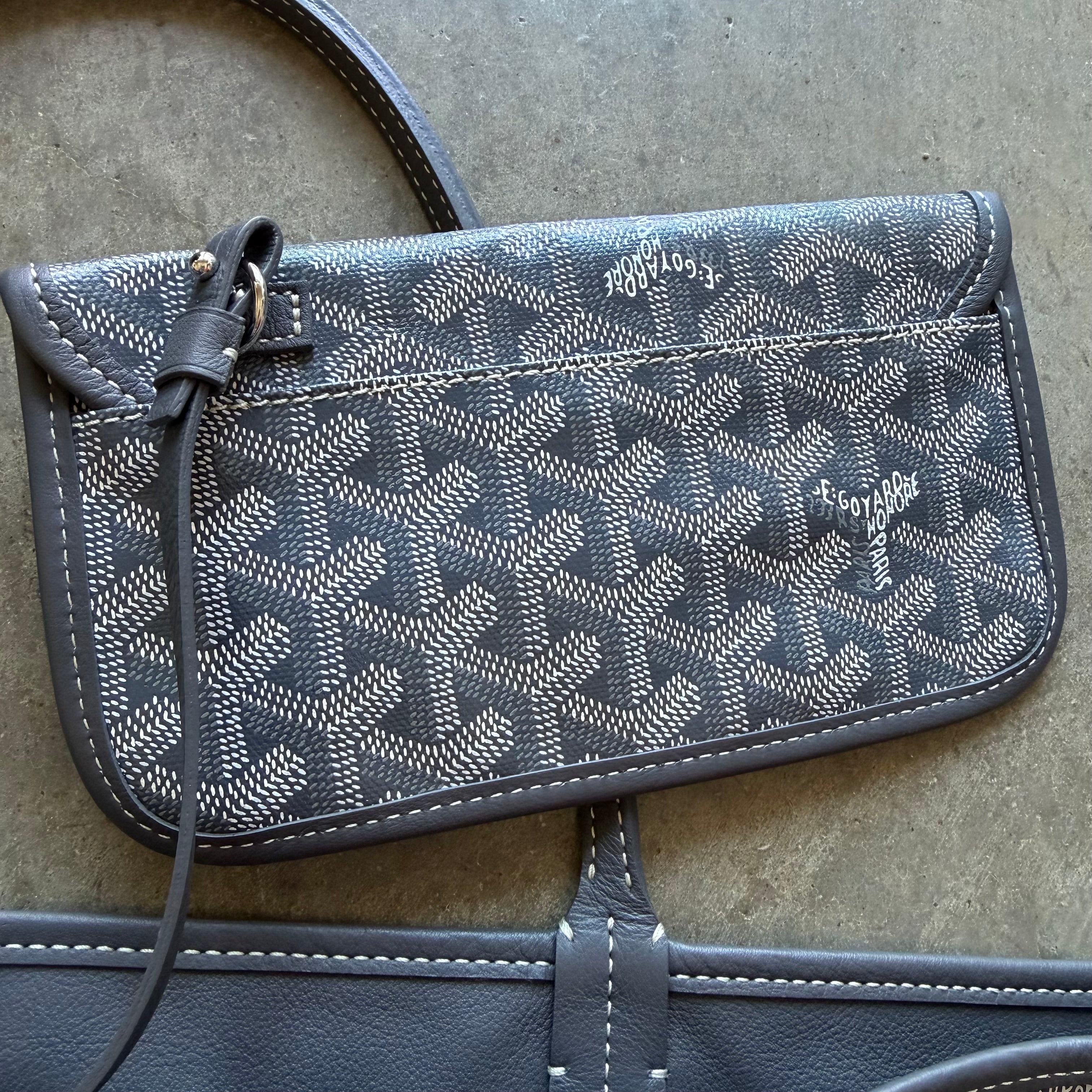 Goyard Anjou Reversible GM Grey