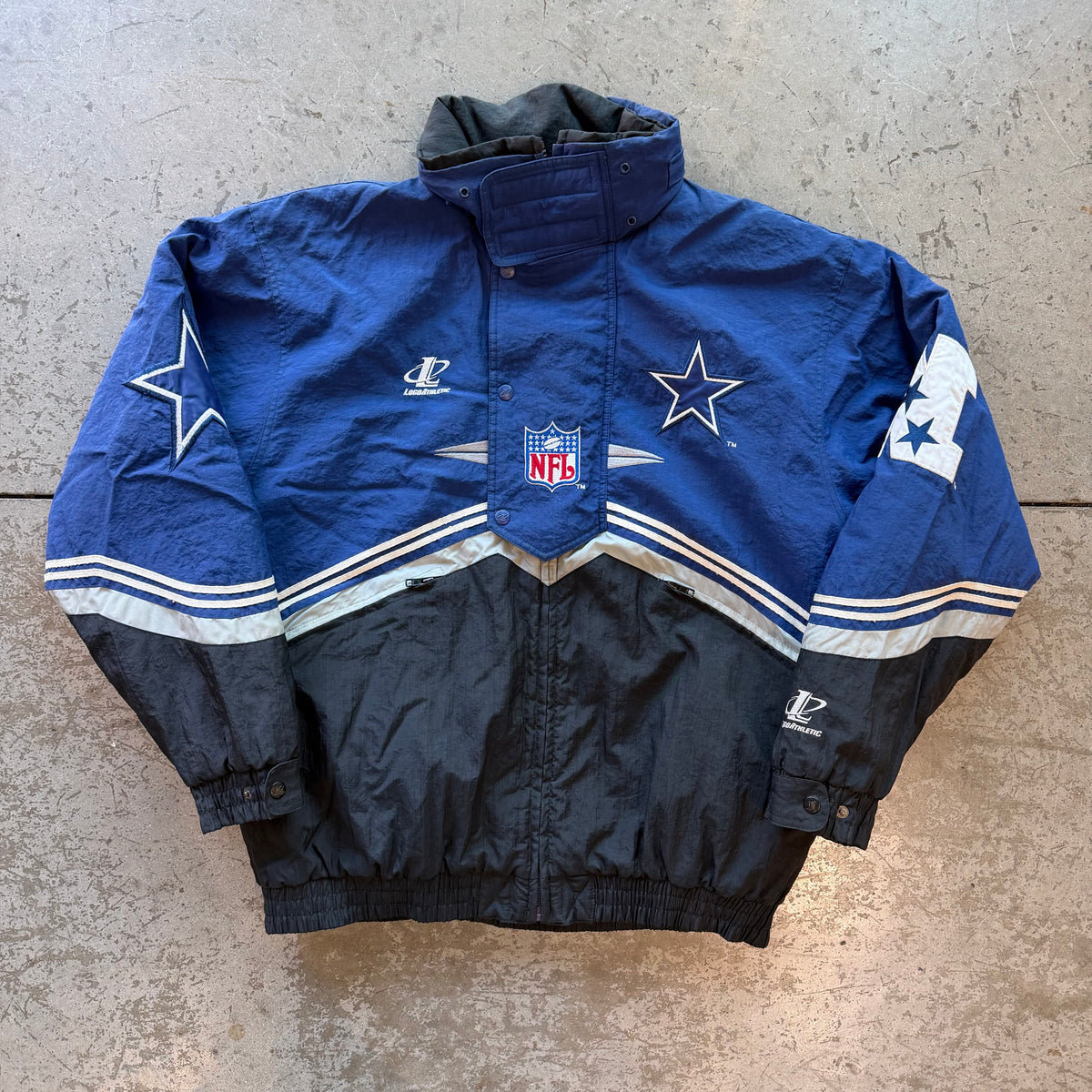L 90s NFL Pro Line Cowboys Jacket