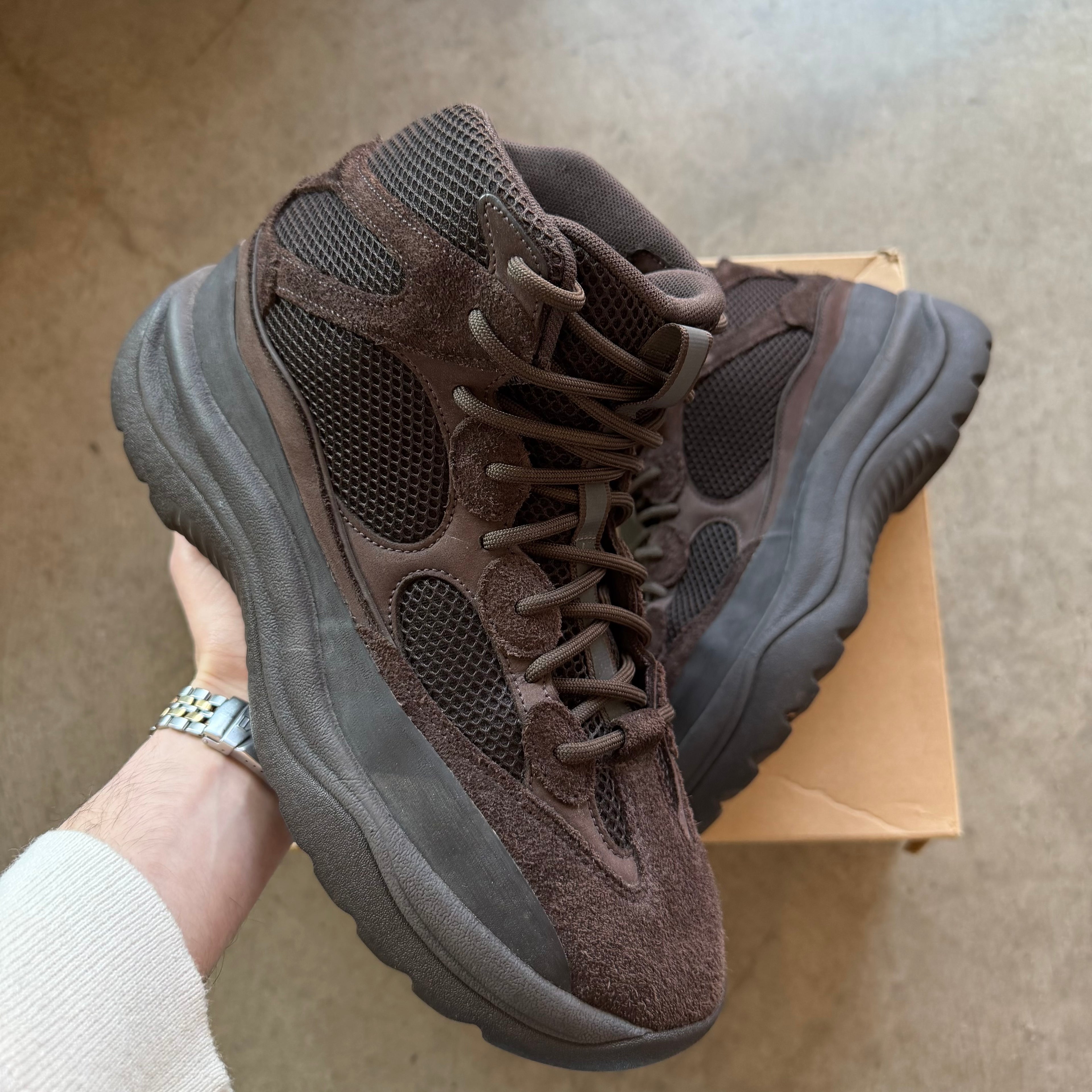 12 Used YZY x Adidas Desert Boot Oil