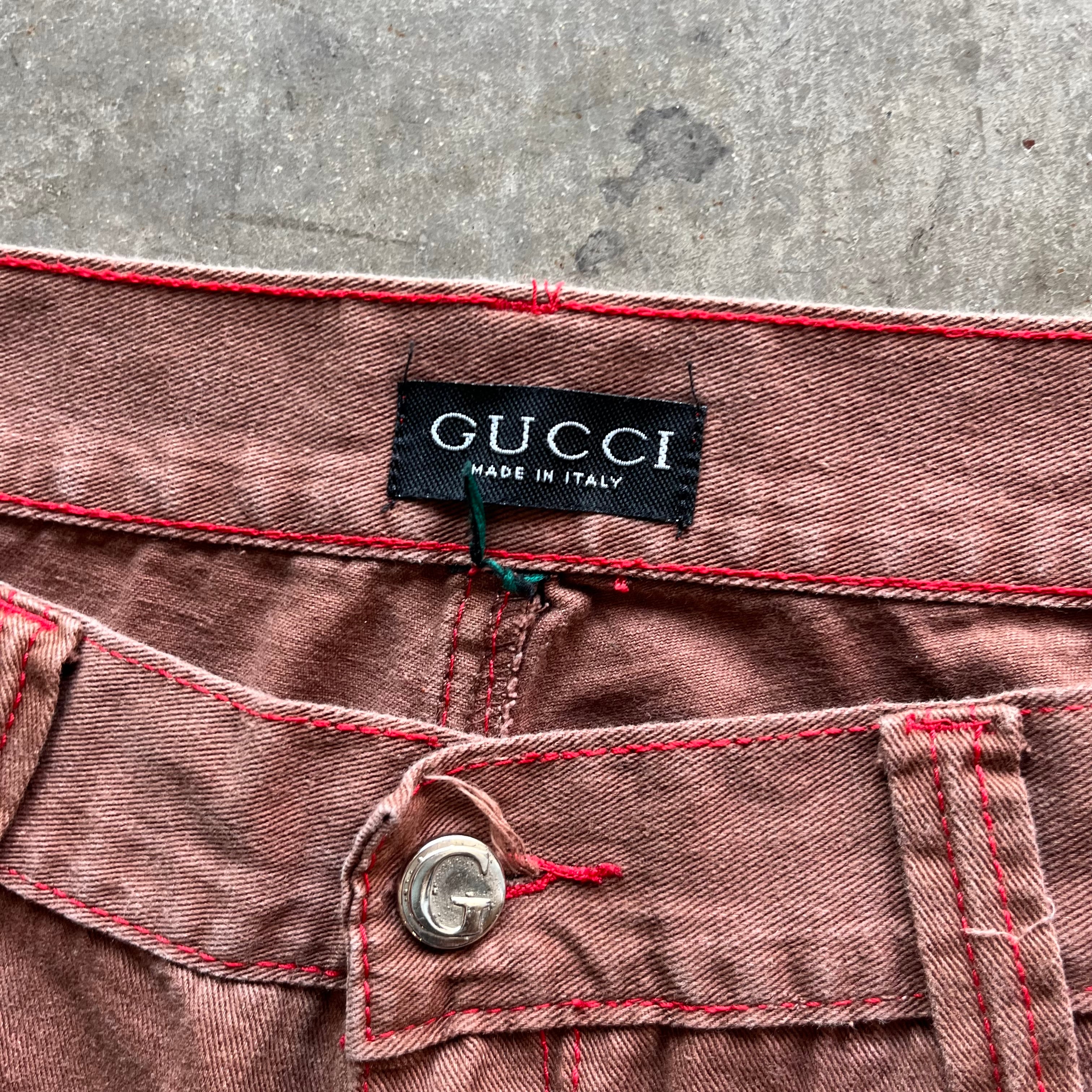 36x32 90s Bootleg Gucci Pants