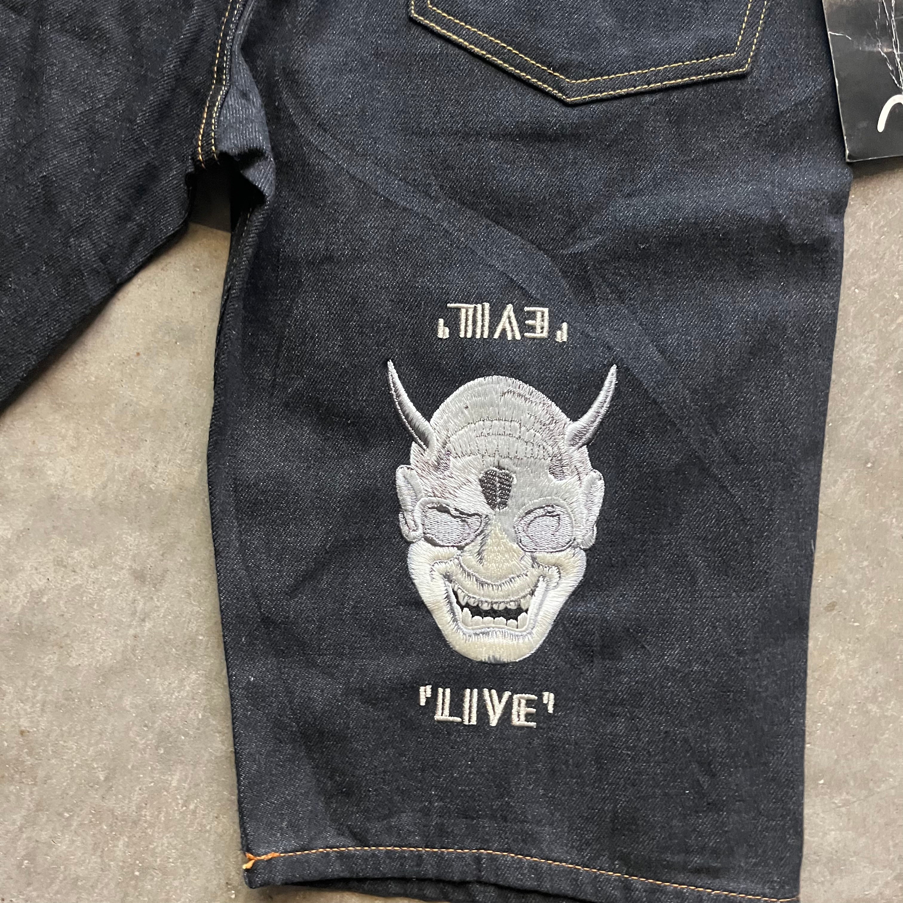 32w Brand New Evisu Kuro Shorts