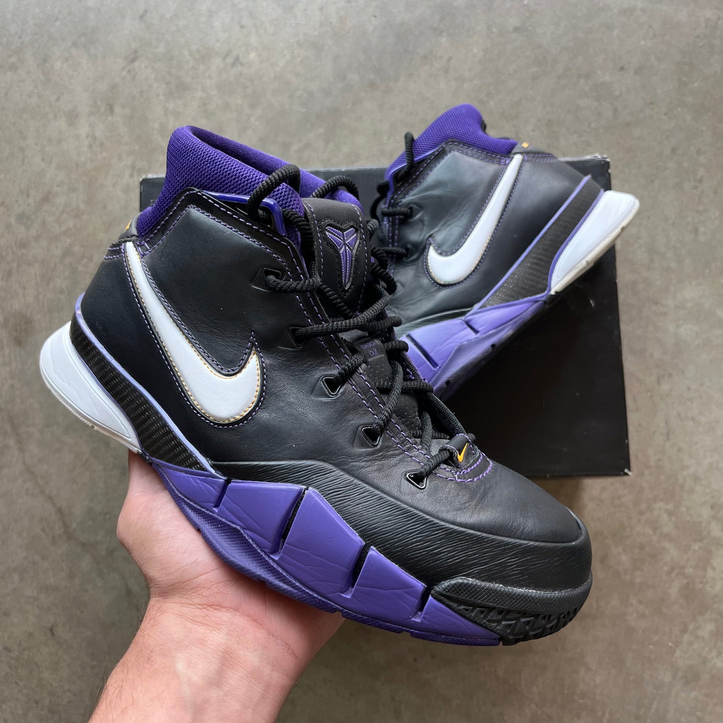 8 Used Kobe 1 Protro Purple Reign
