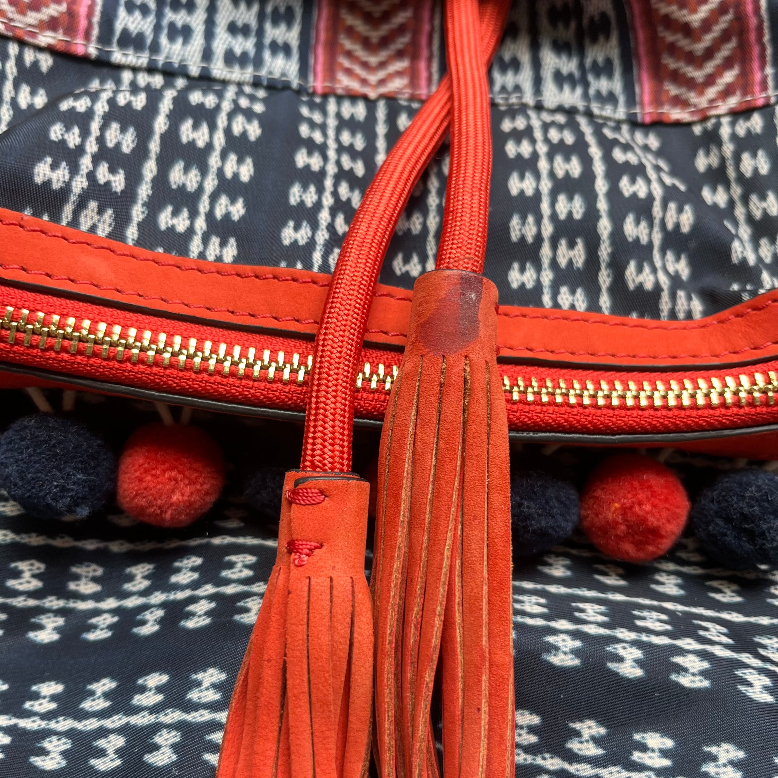 Tory Burch Pom Pom Scout Backpack