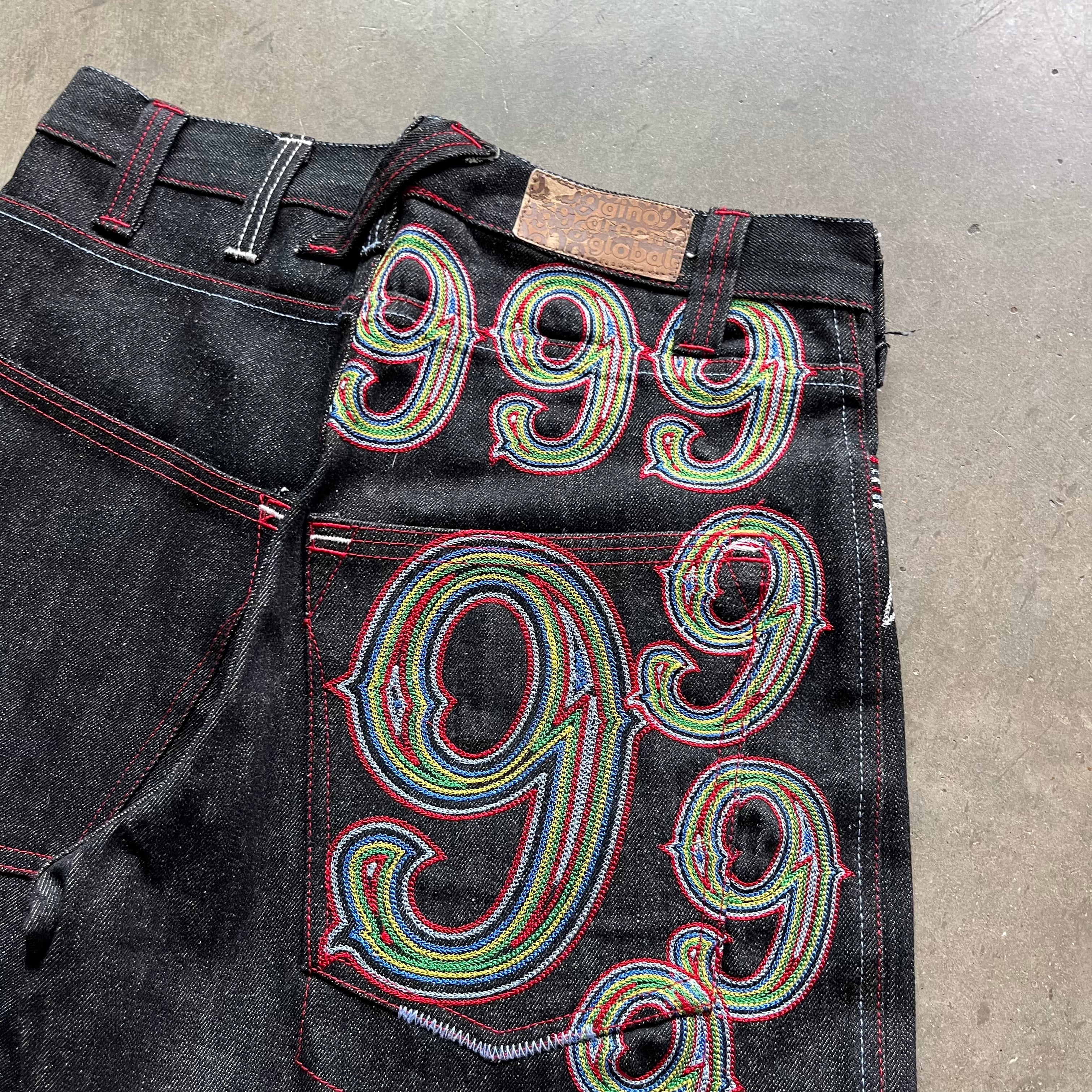 34w Gino Green Global Denim Shorts