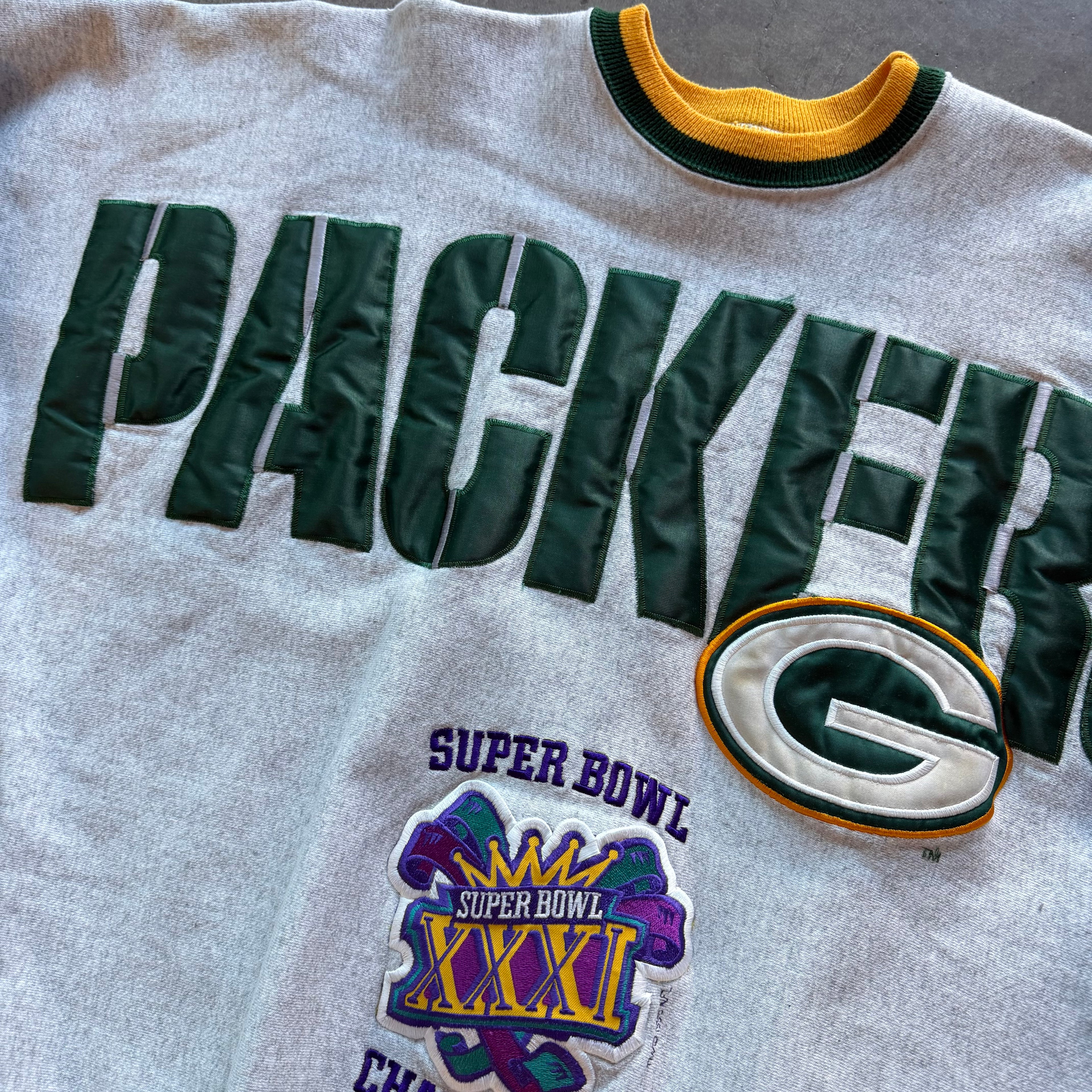 XL 90s Packers Super Bowl Crewneck