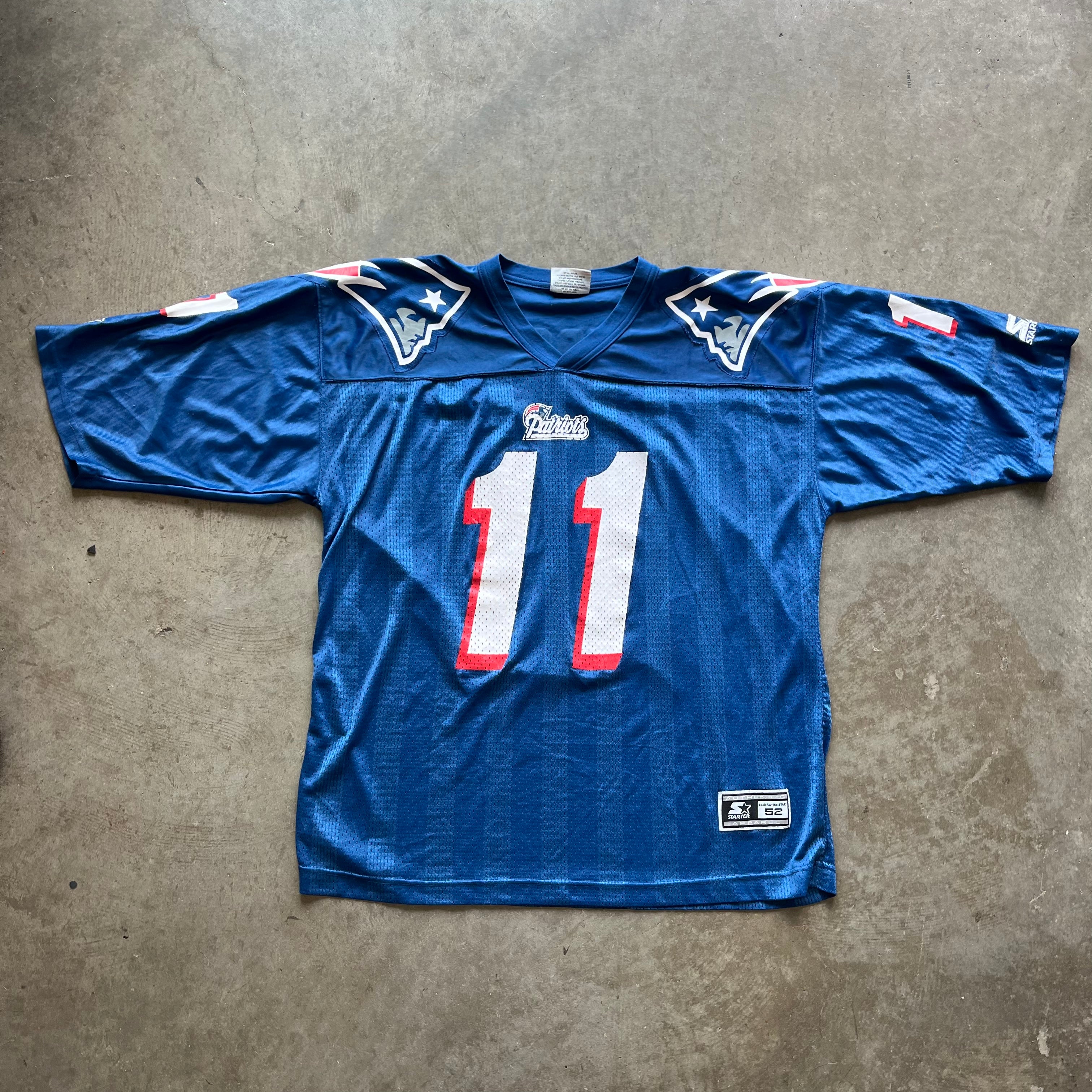 XL 00s Bledsoe Patriots Jersey
