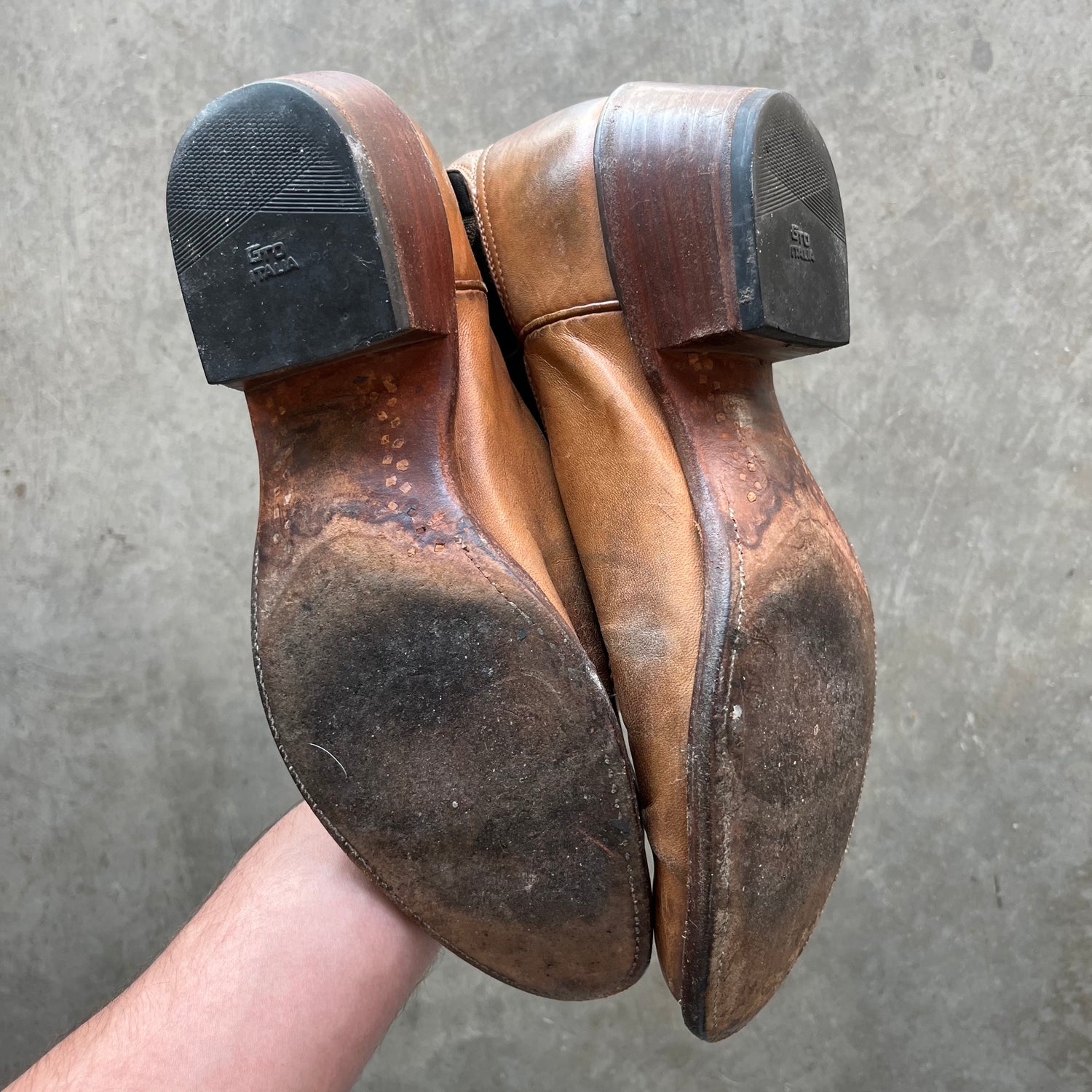 9 Used Vintage Lucchese Boots