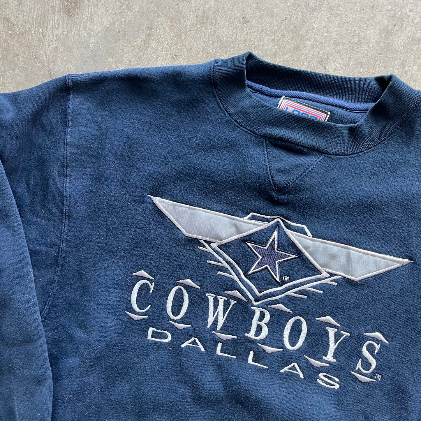 M 90s Cowboys Crewneck