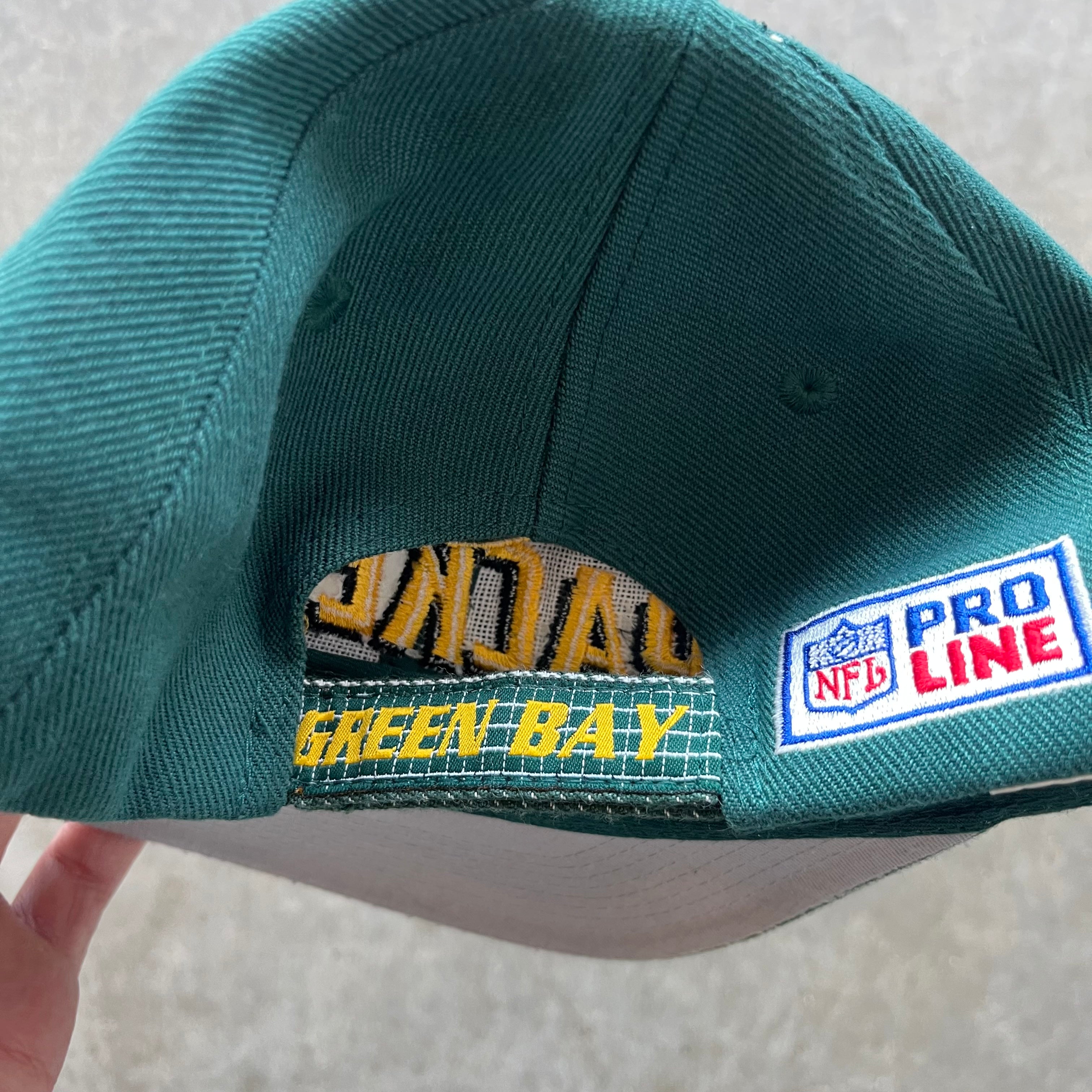 1990s Logo Athletics Packers Velcro Hat