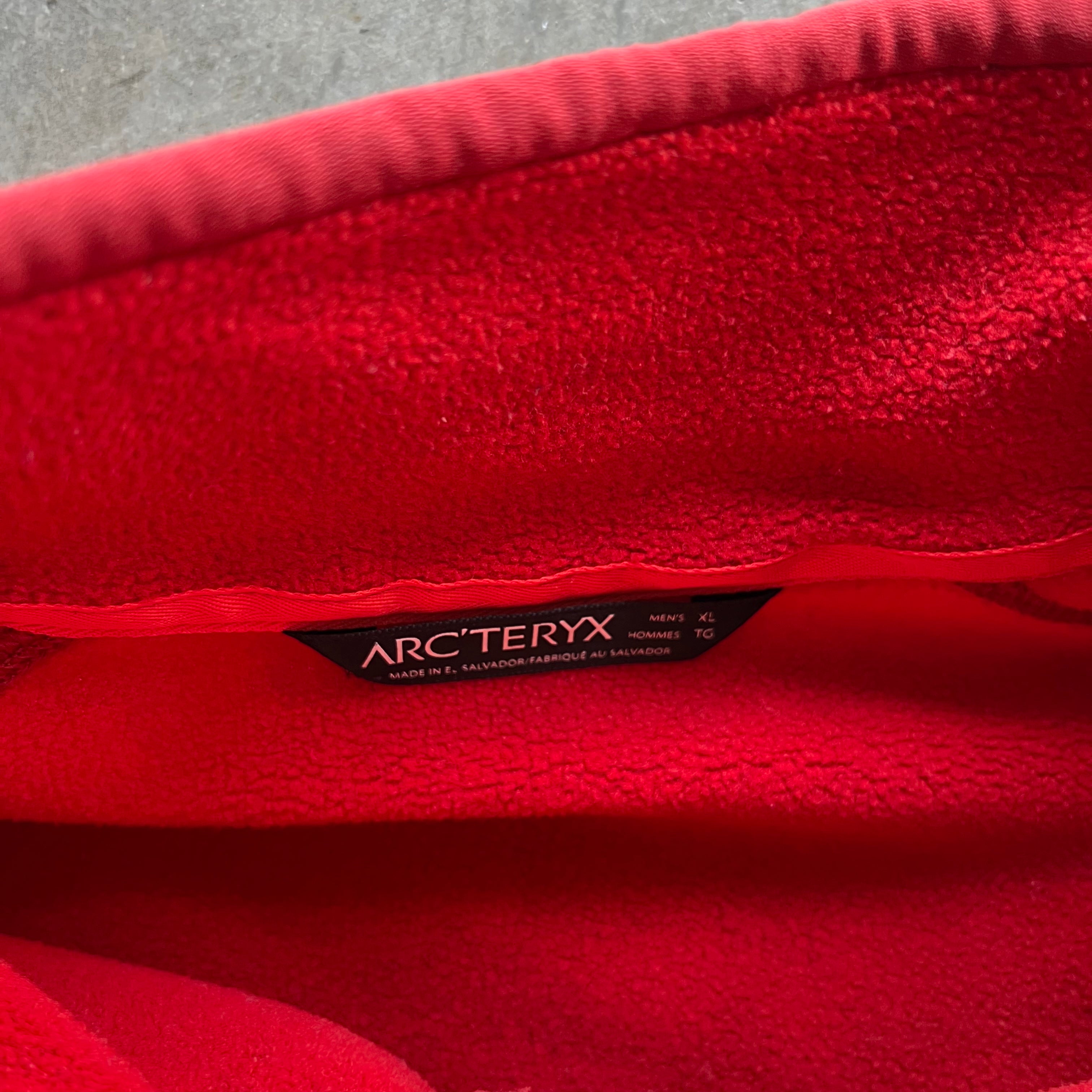 XL Red Arcteryx Fleece