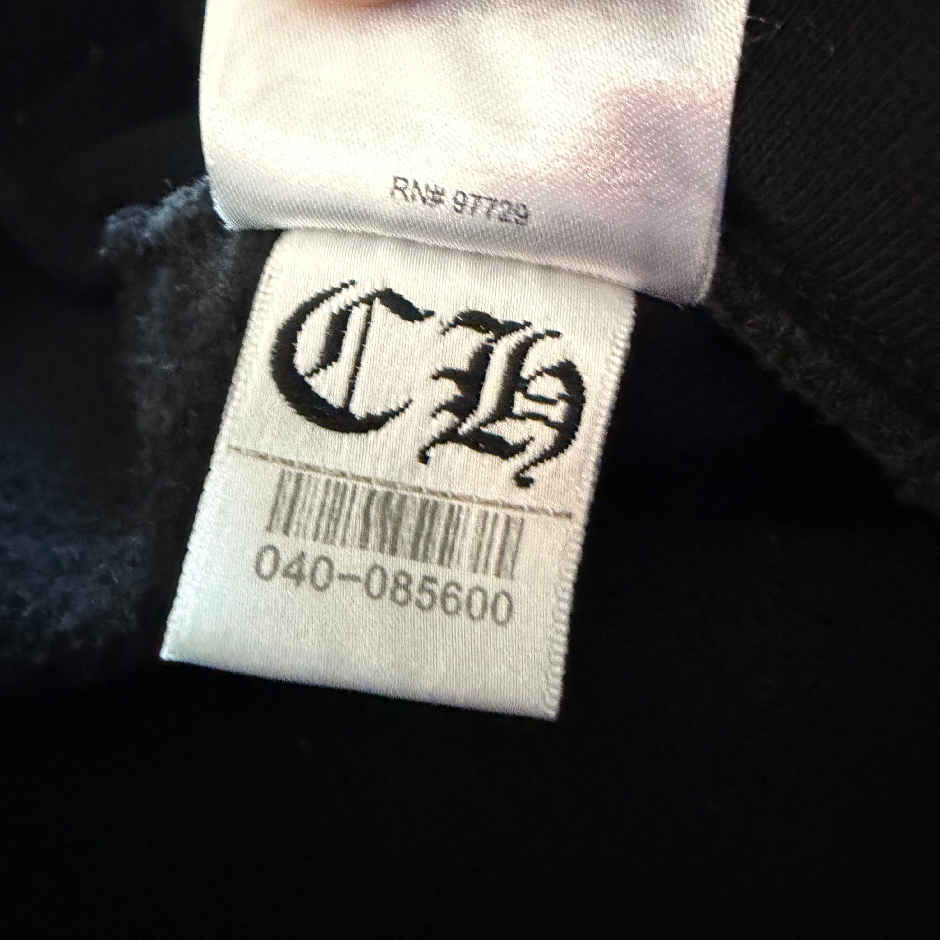XXL Chrome Hearts Miami Scroll Zipup