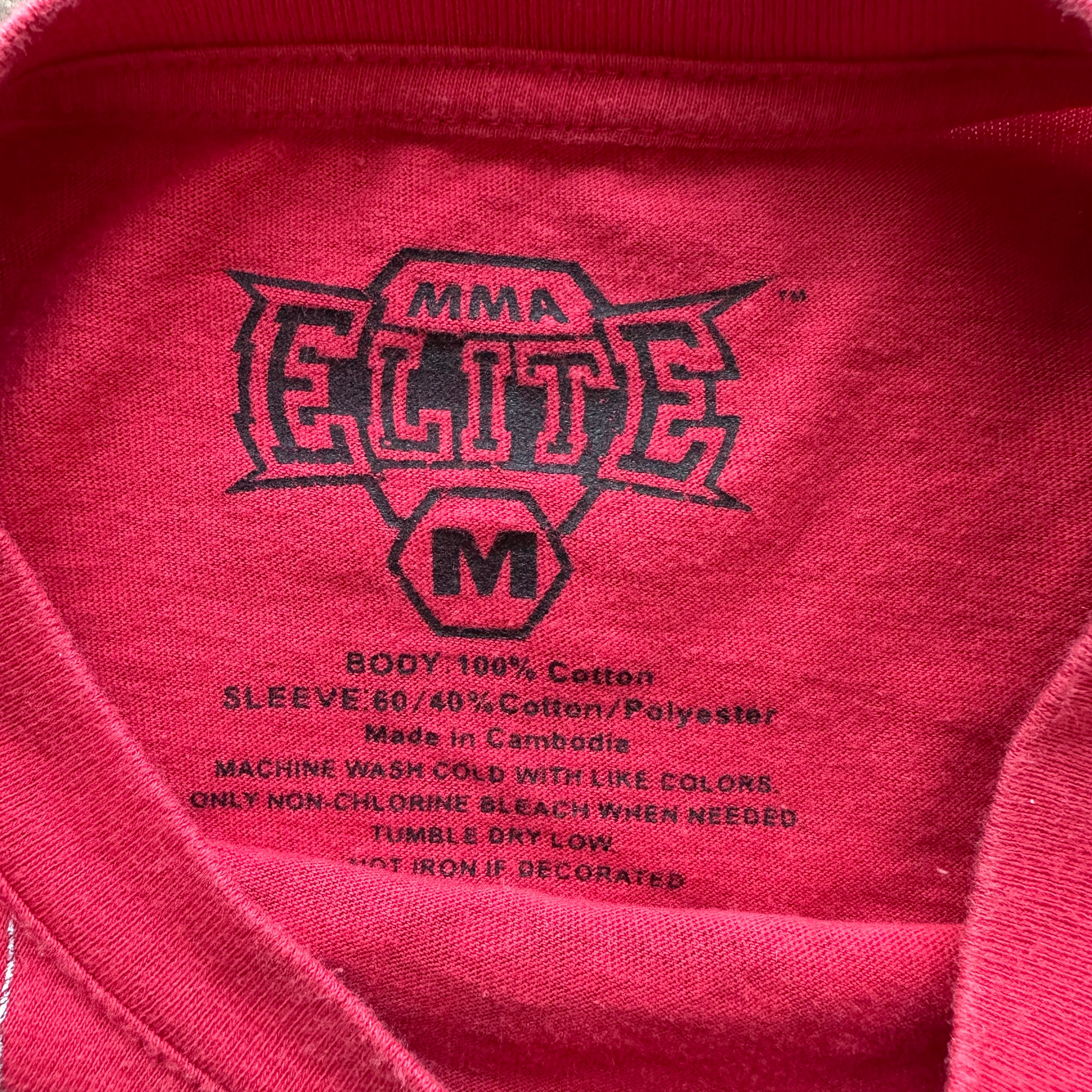 M Y2K Red MMA Doublesleeve