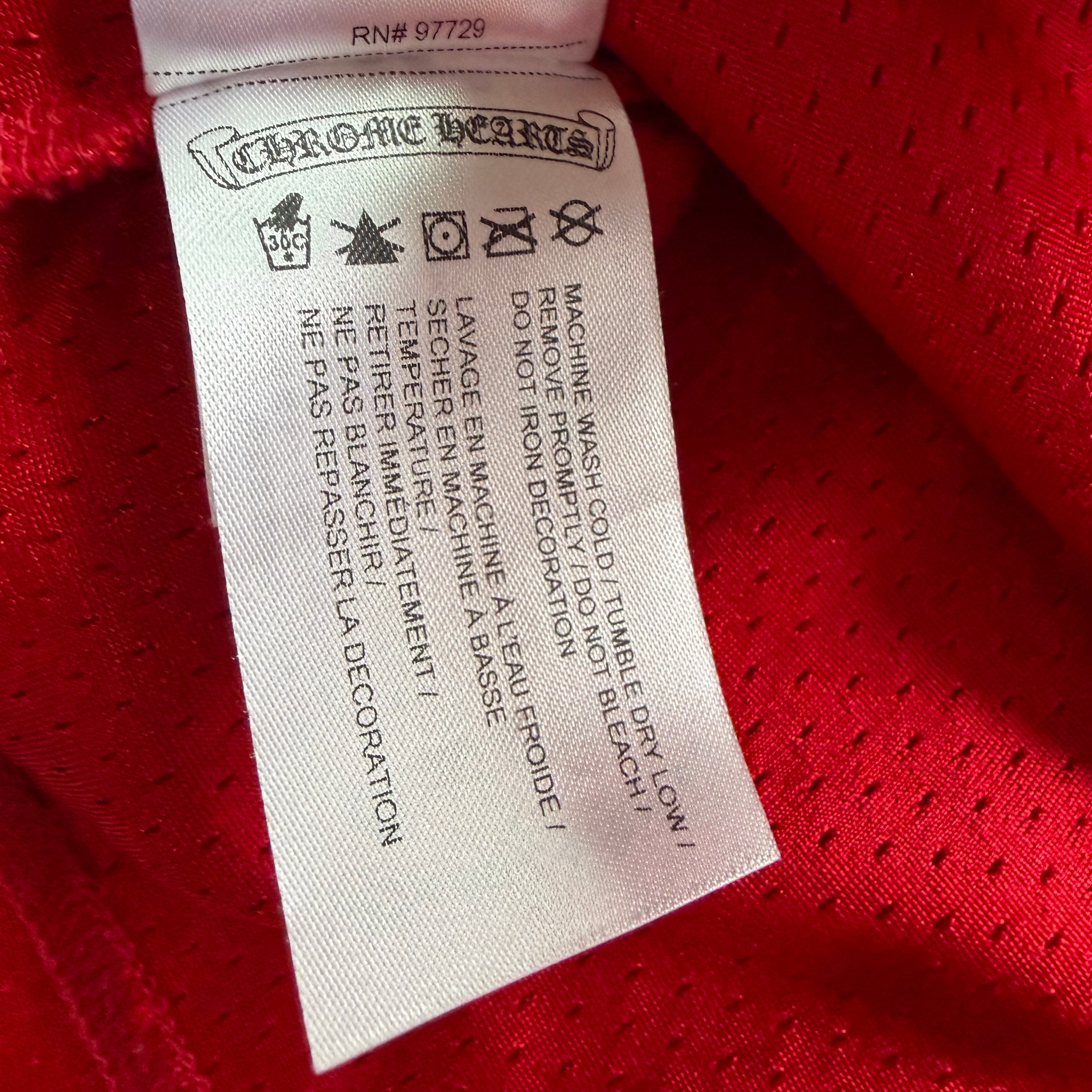 L Chrome Hearts Matty Boy Form Mesh L/S Jersey