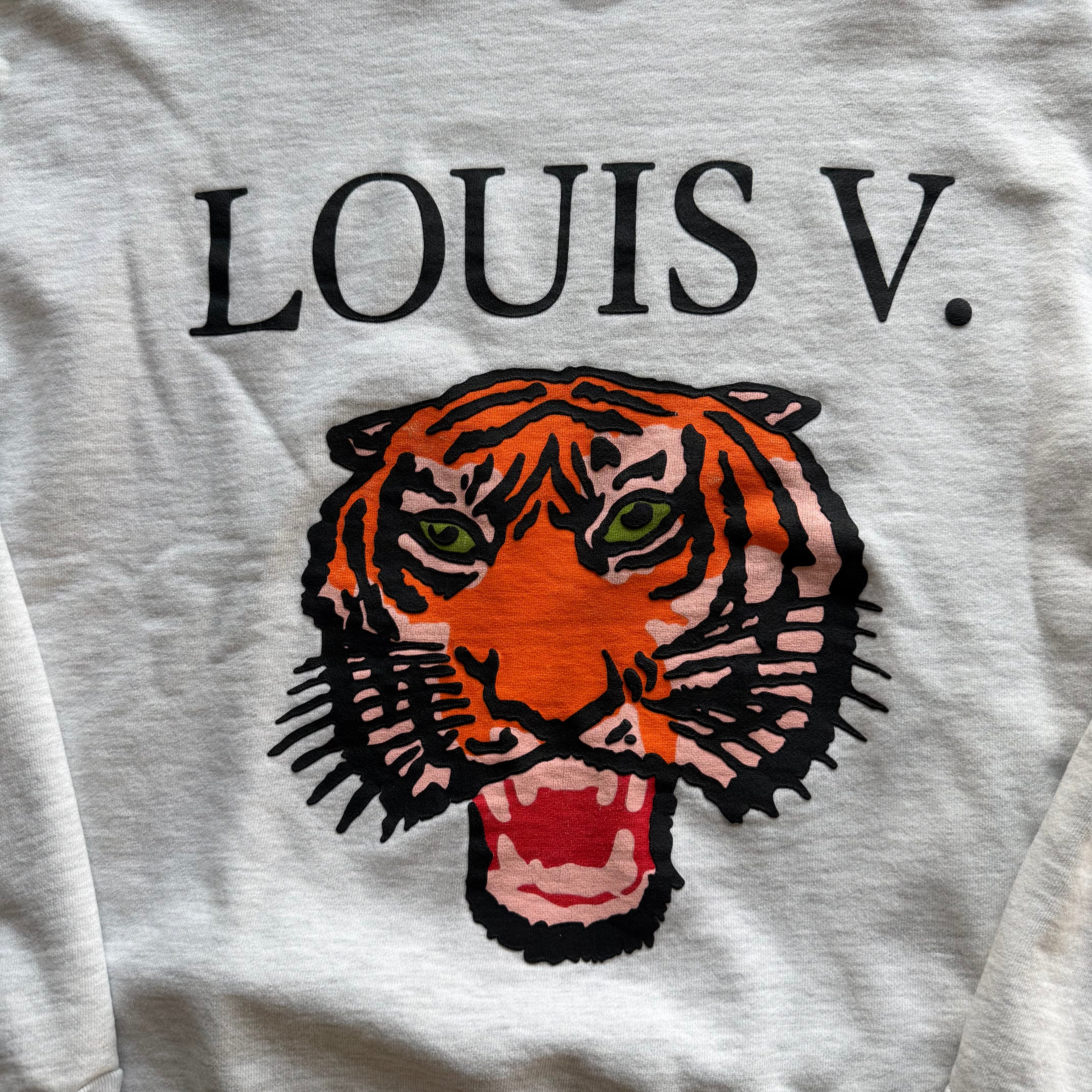 XL Chinatown Market Louis Tiger Crewneck
