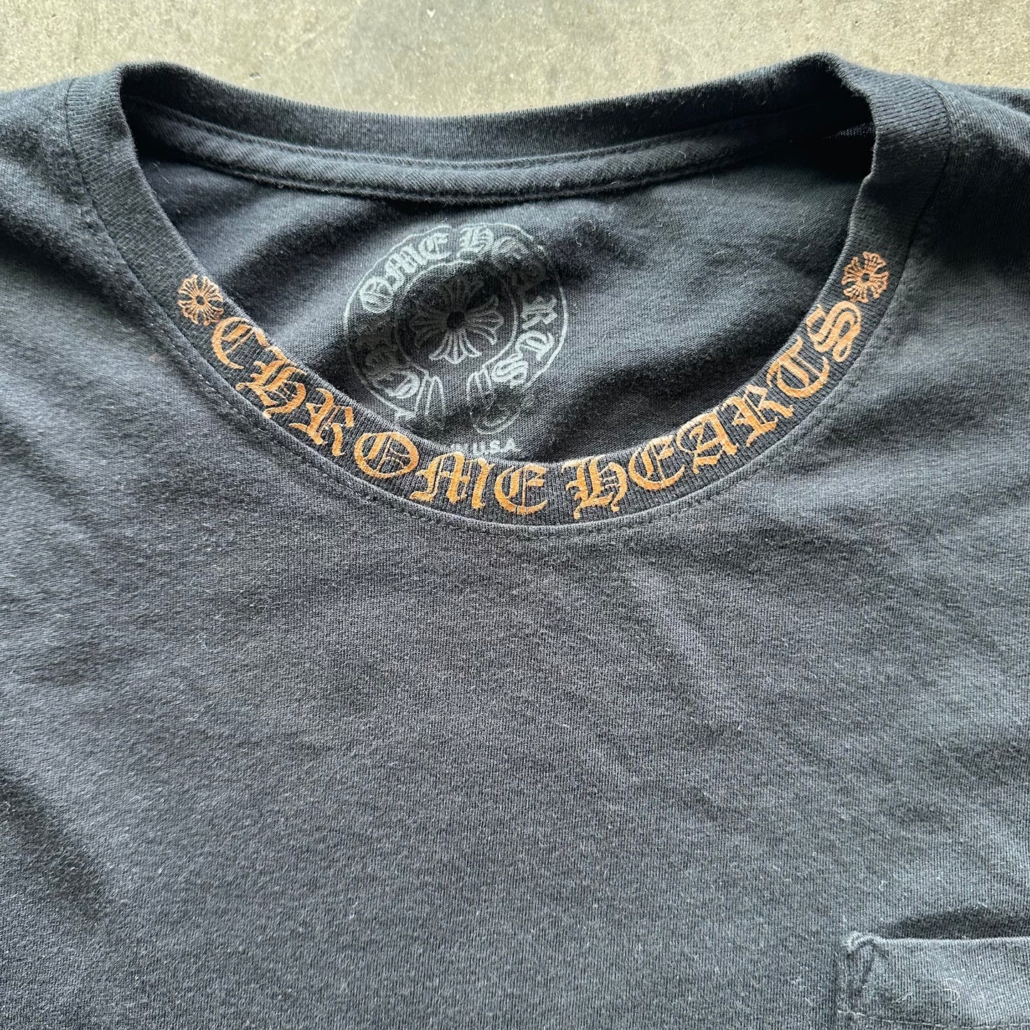XL Chrome Hearts Brown Scroll Longsleeve