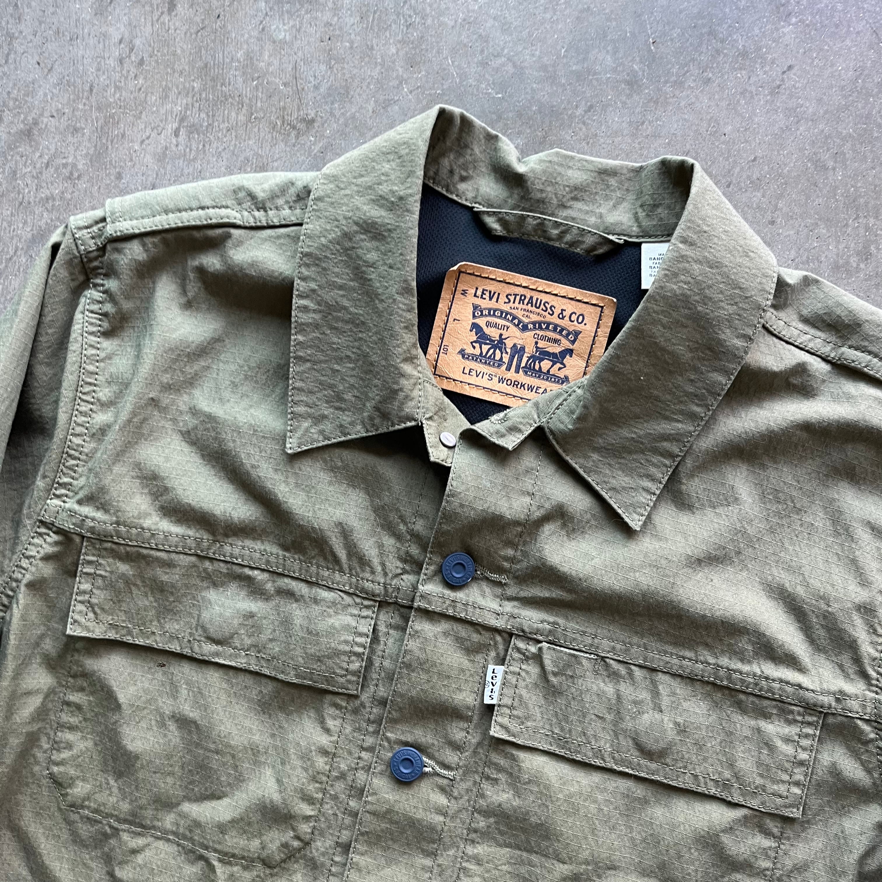 M Olive Levis Workwear Jacket