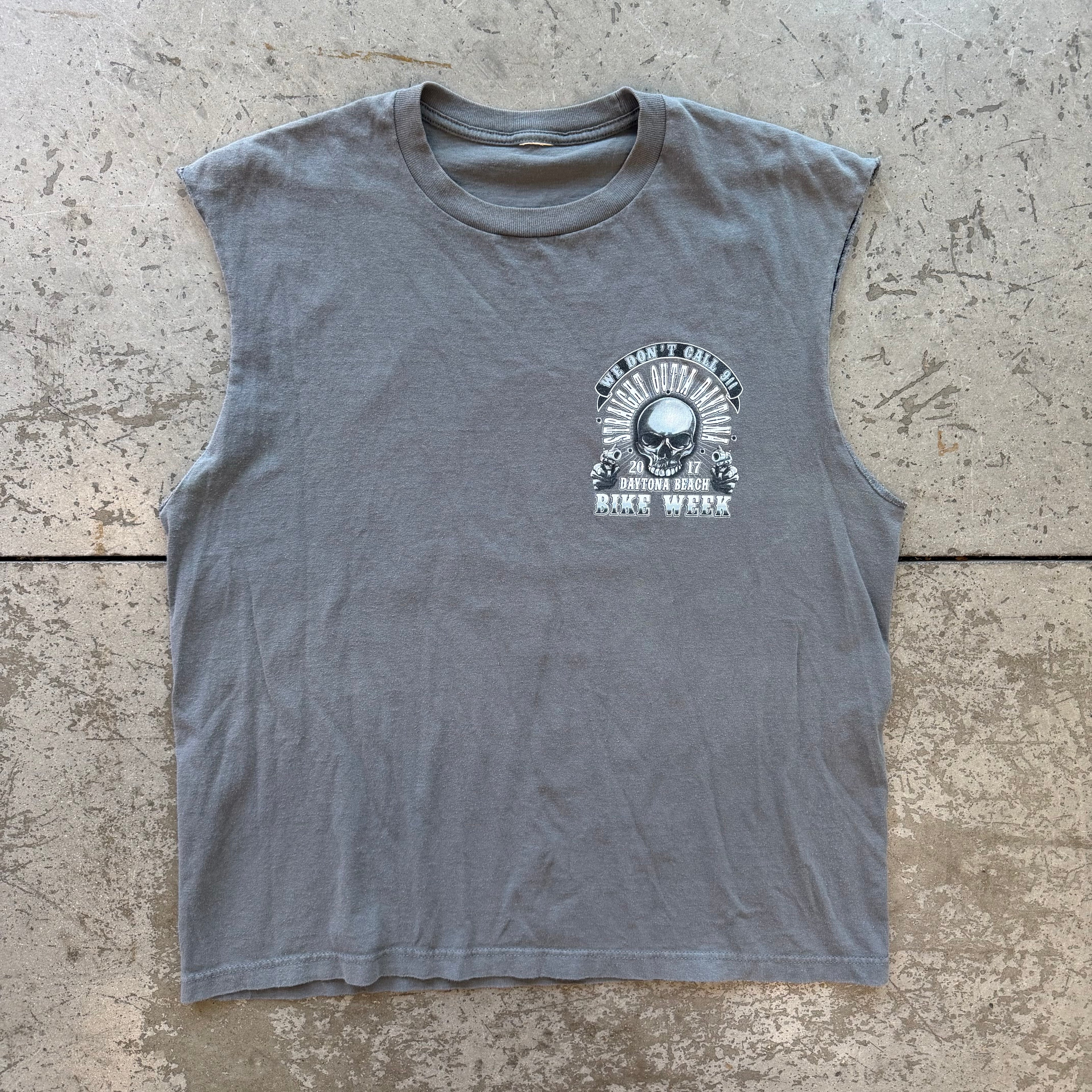 XL 2017 Bike Week Cutoff Tee