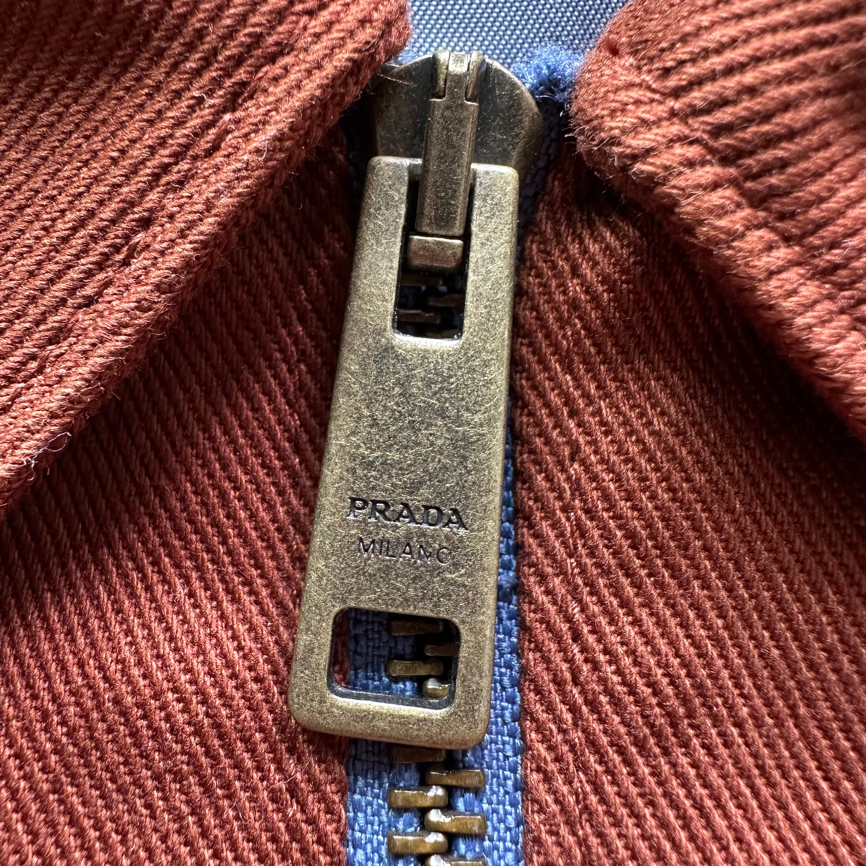 L Two Tone Prada Work Jacket