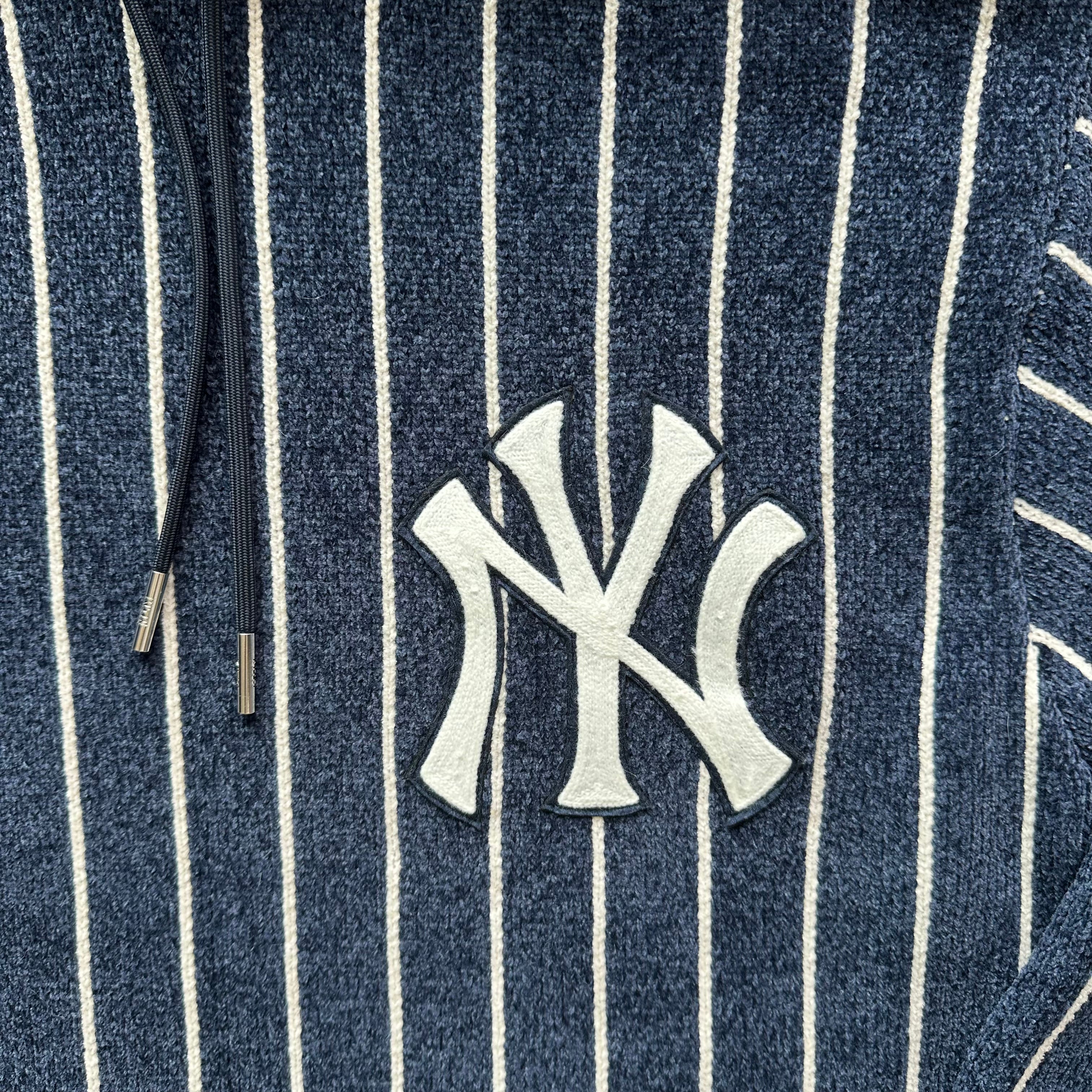 M Blue Kith Yankees Hoodie