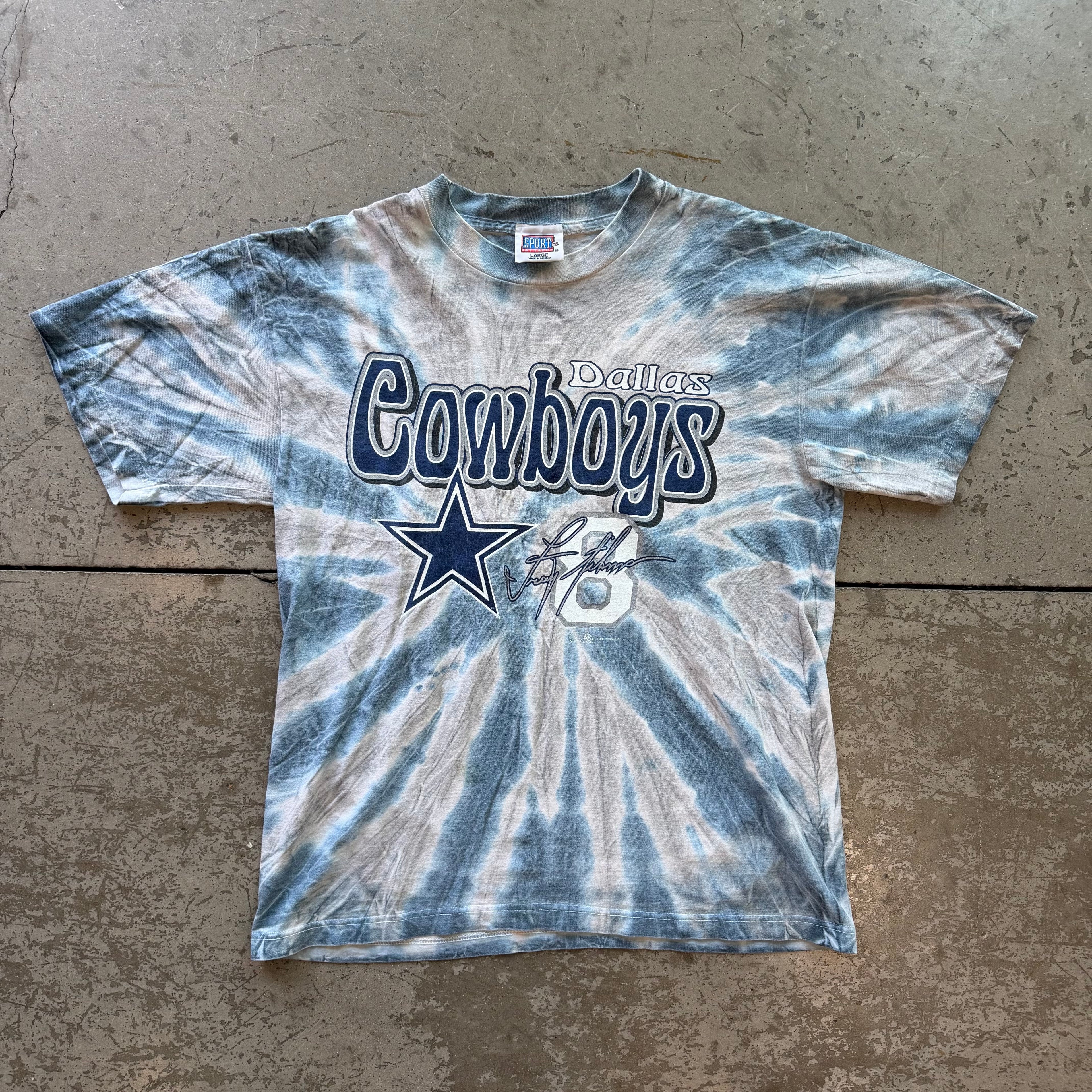 L 99 Dallas Cowboys Tye Dye Tee