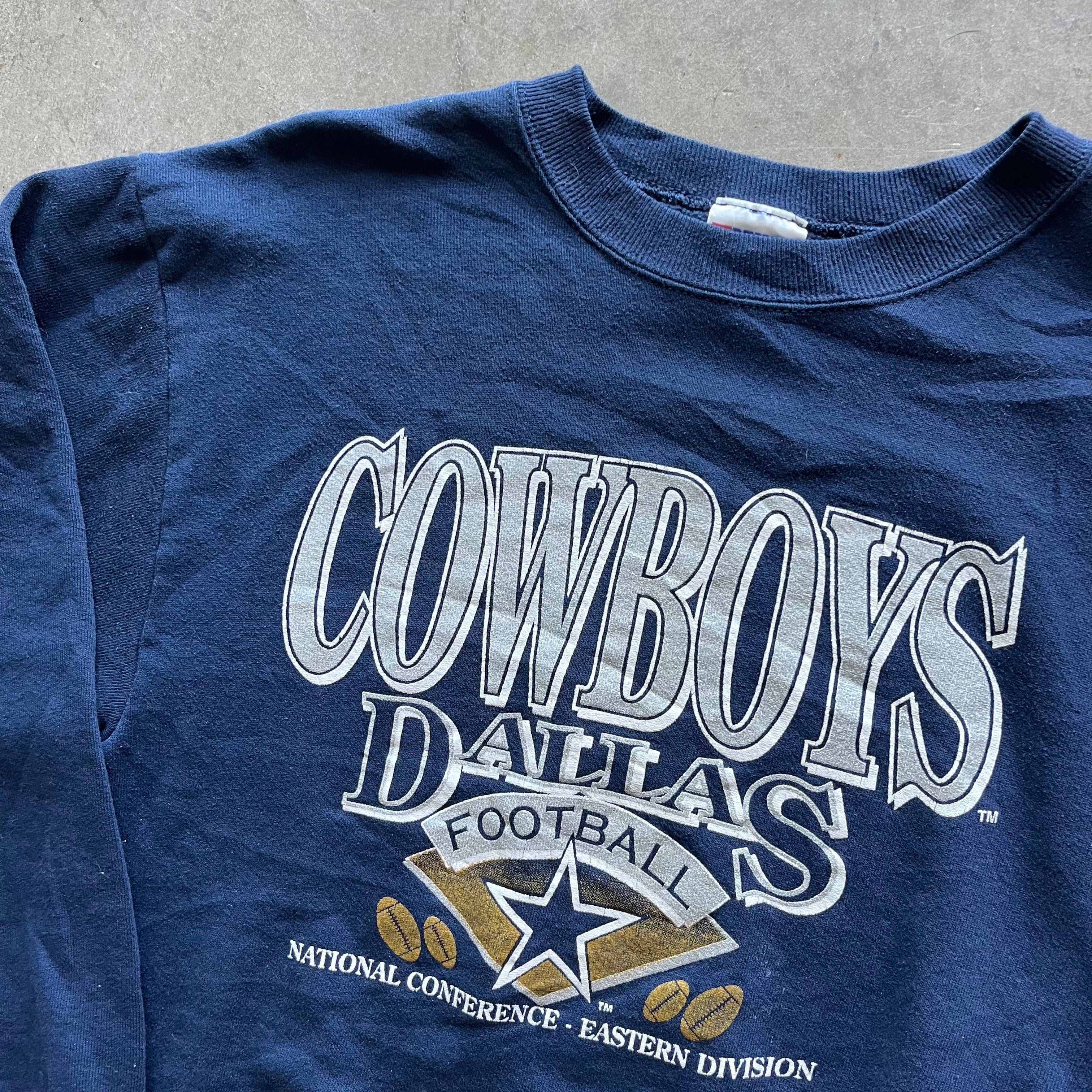 M 90s Cowboys Crewneck