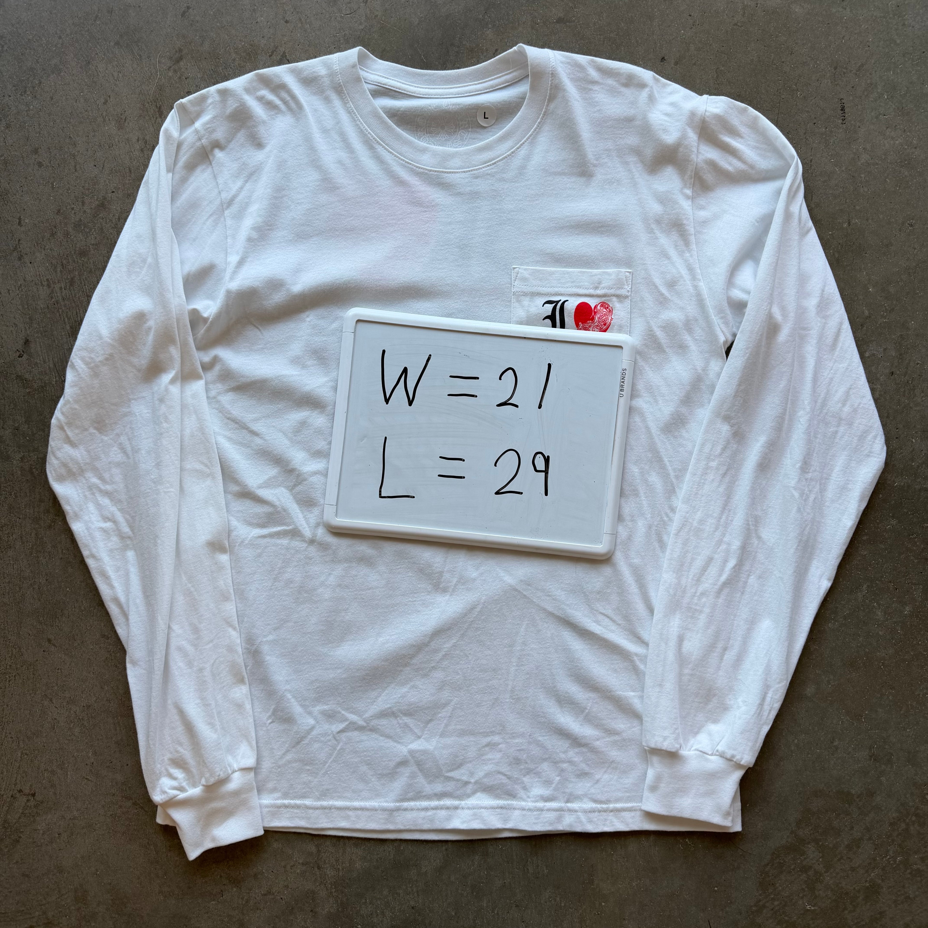 L Chrome Hearts I Heart NY Longsleeve