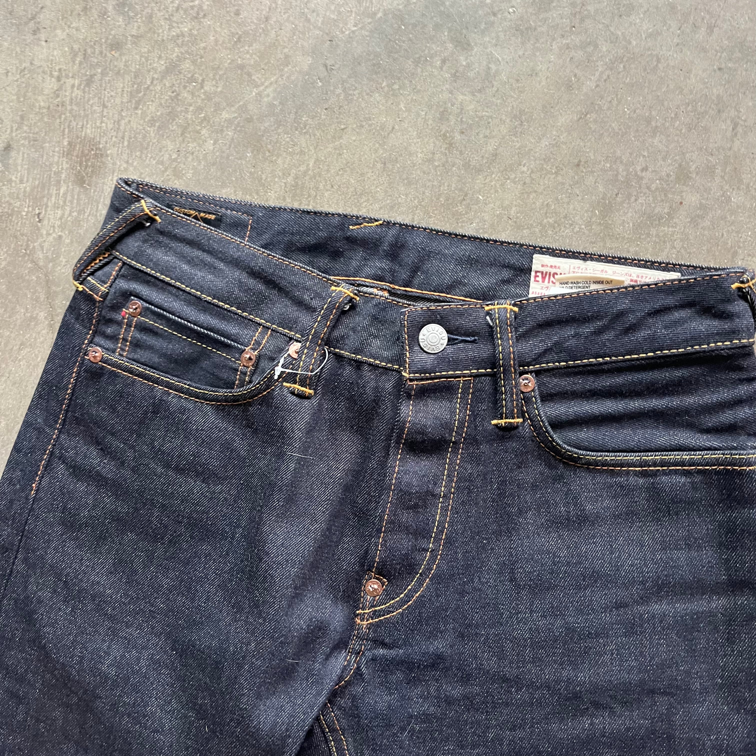 29x31 Gold Koi Fish Evisu Jeans