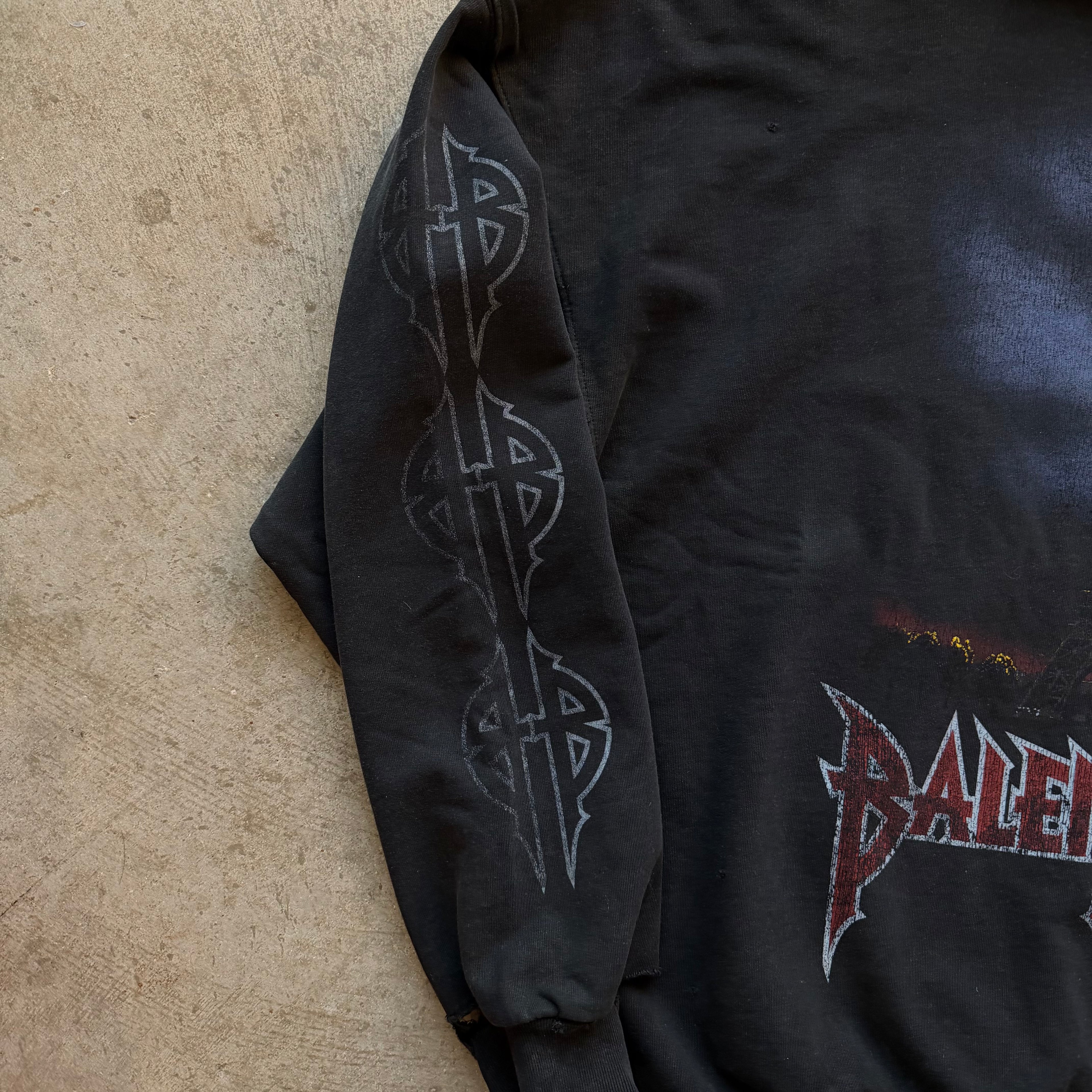 M Brand New Balenciaga Paris Moon Hoodie