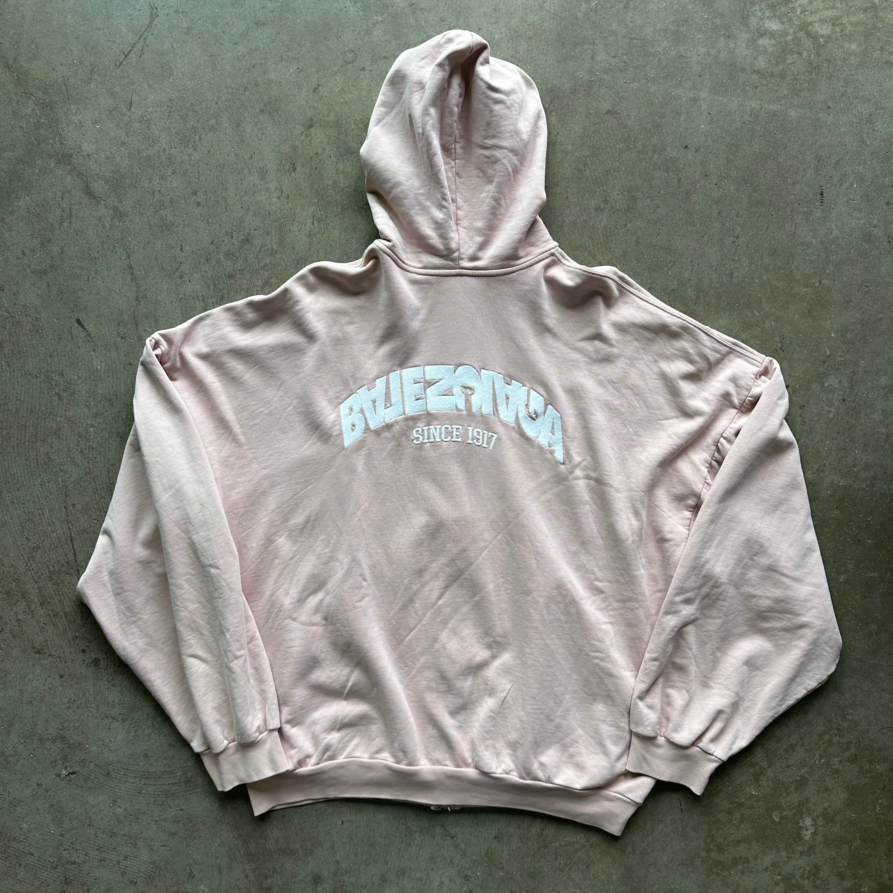 XL Pink Balenciaga Backflip Hoodie