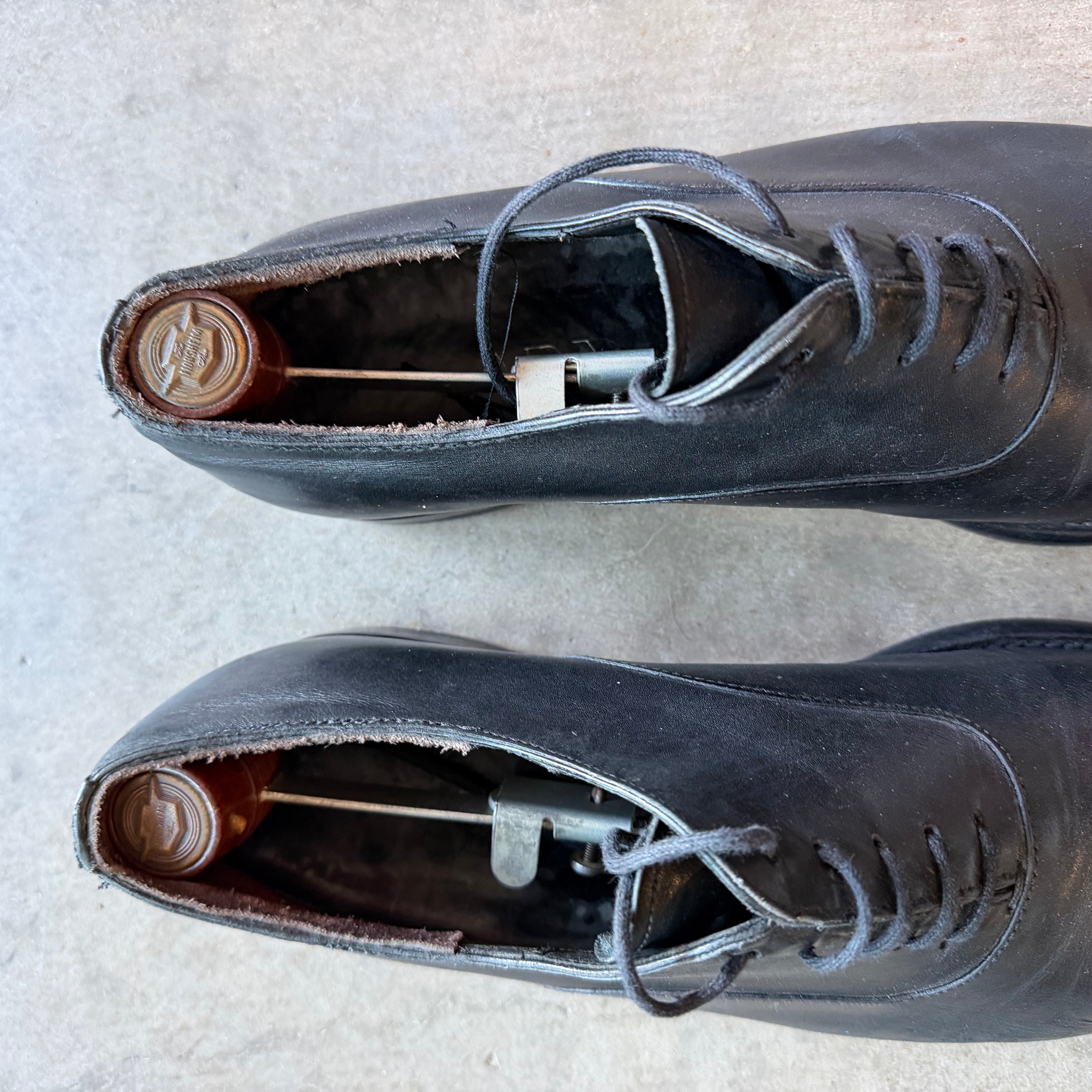 9.5 Used Triple Black Prada Dress Shoe