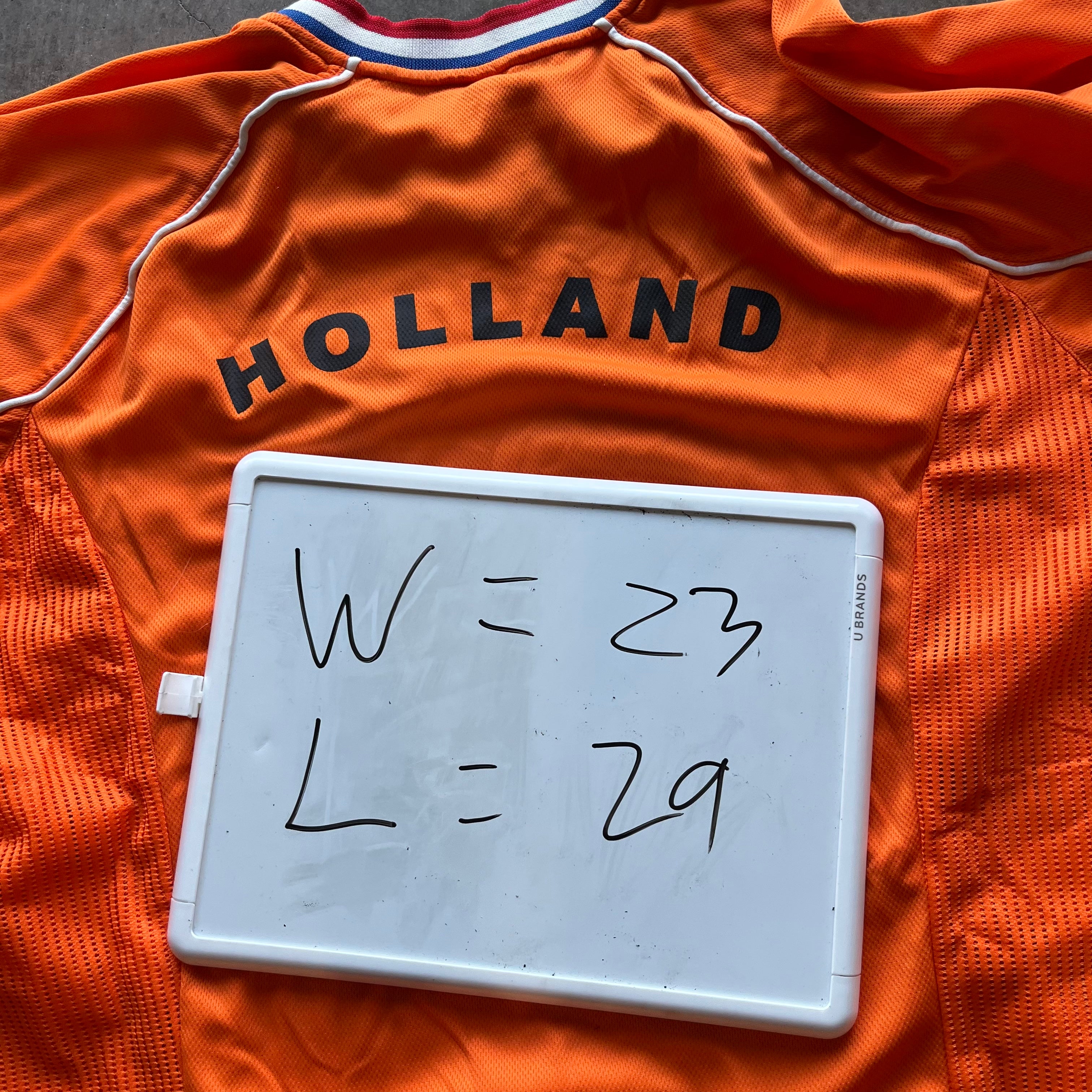 L 90s Holland Soccer Jersey