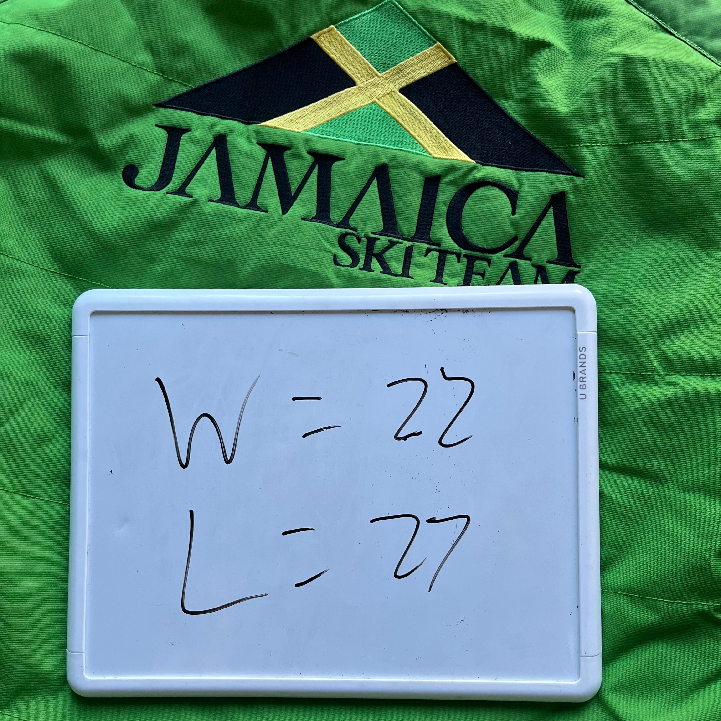 M 00s Jamaica Ski Team Jacket