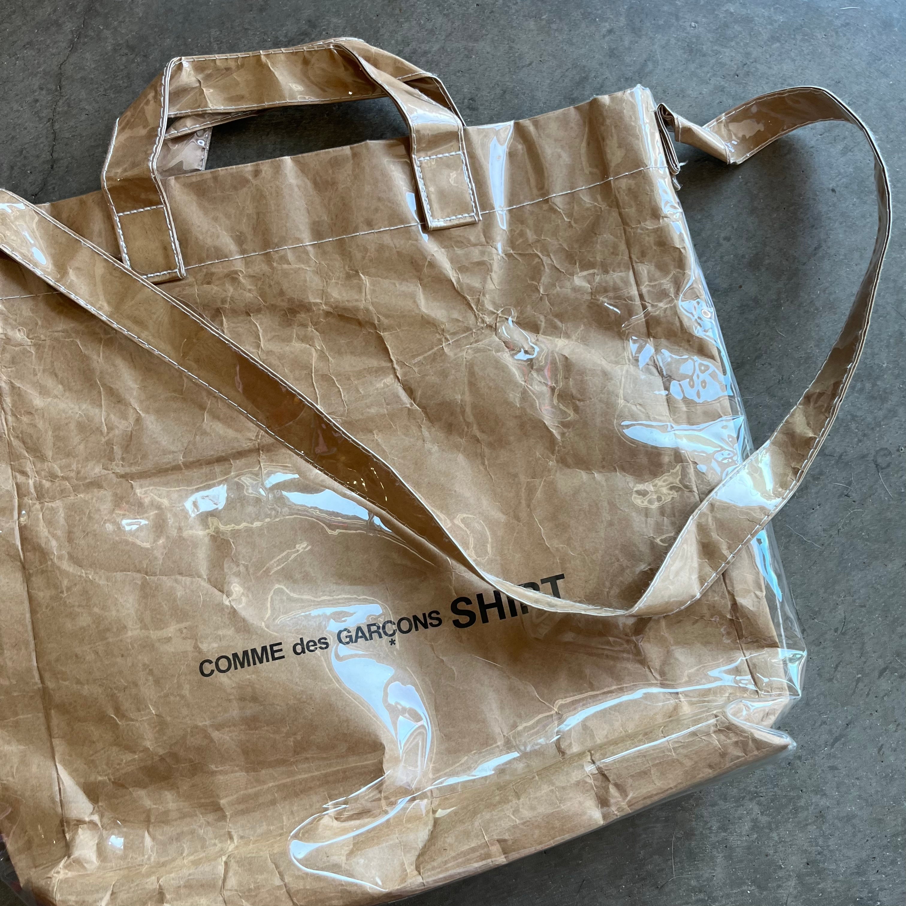 Come Des Garçons See Through Tote Bag