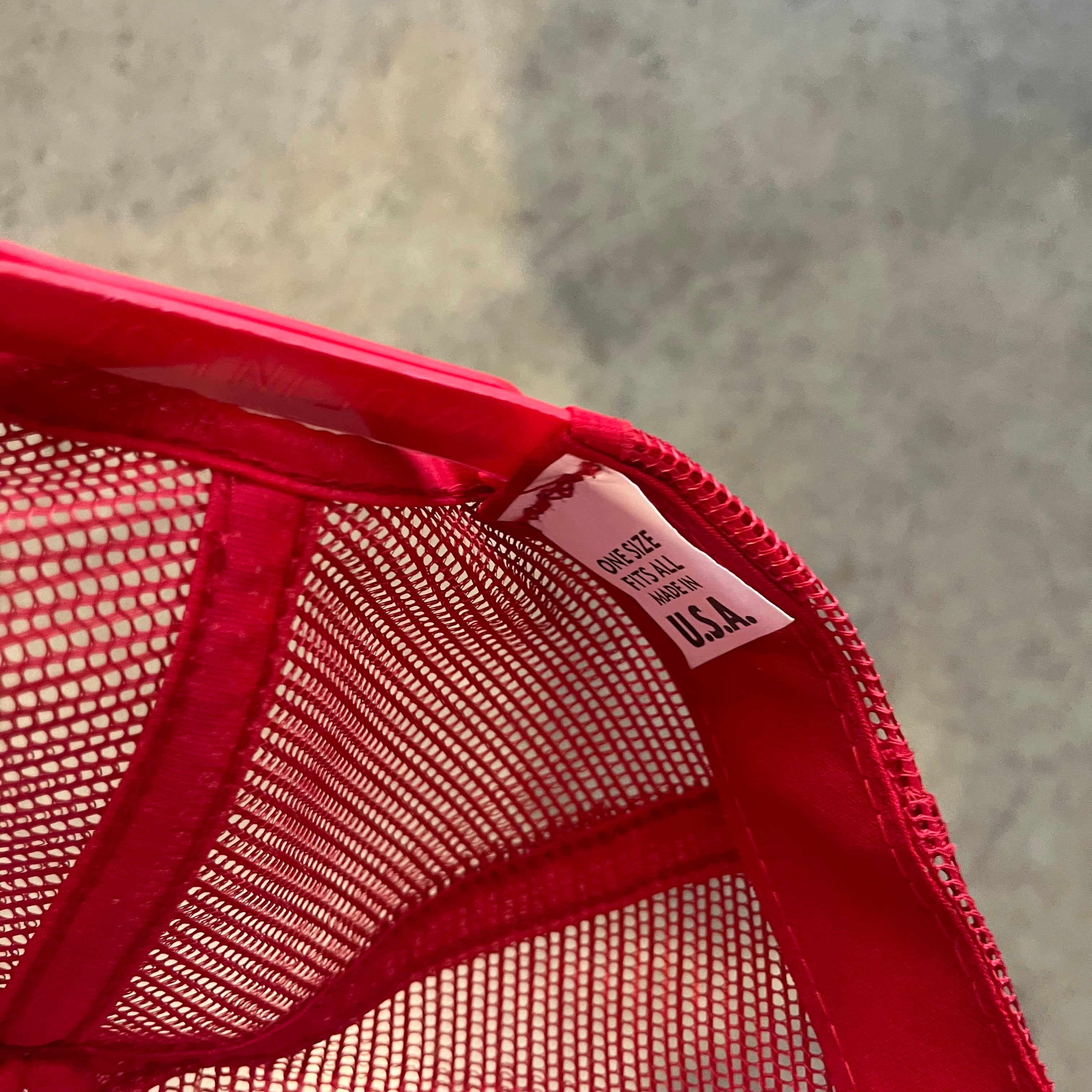 90s Red NASCAR Snapback